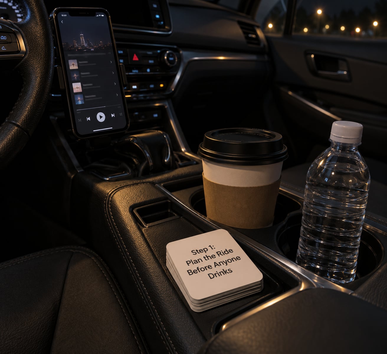 Step 1: Plan the Ride Before Anyone Drinks