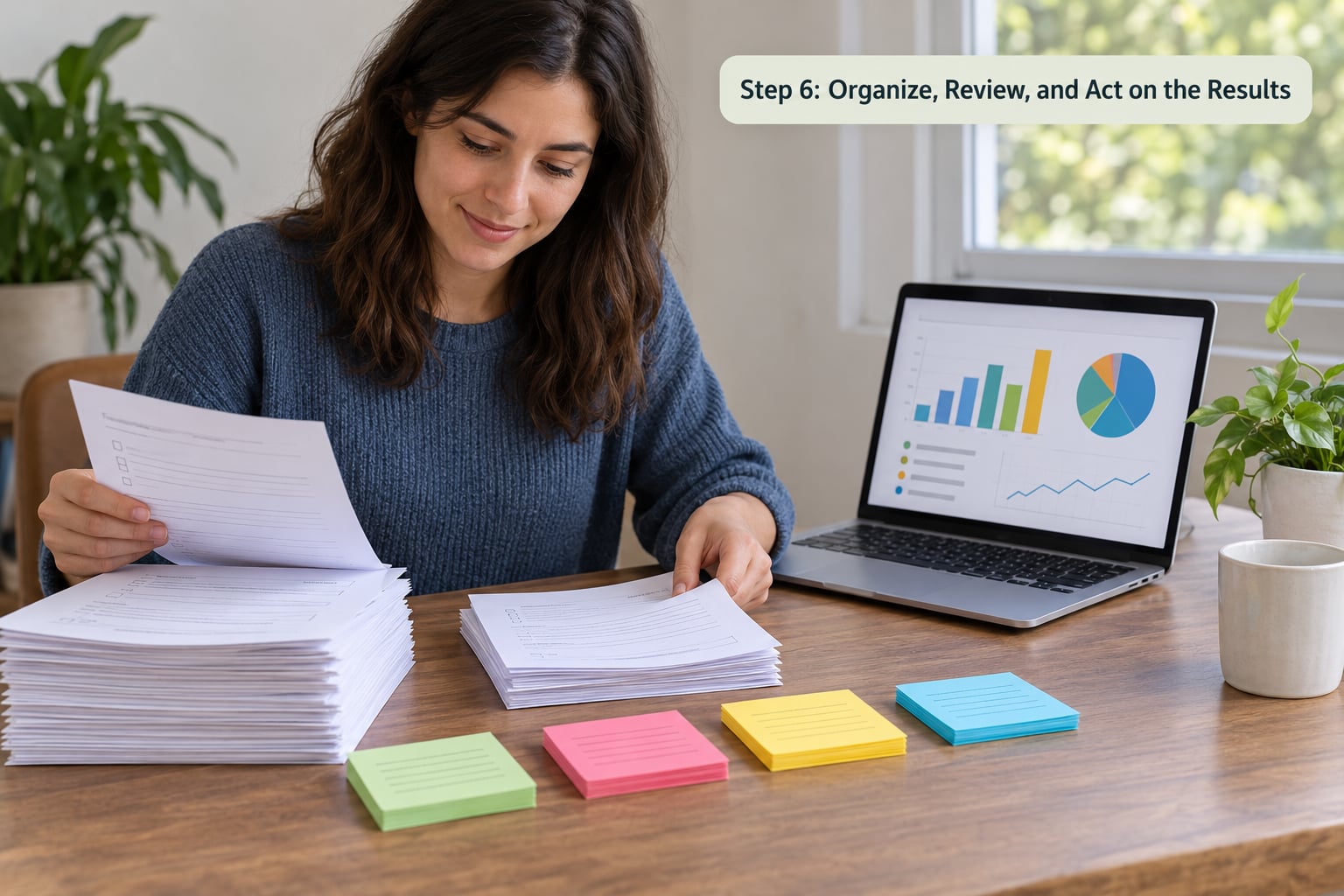 Step 6: Organize, Review, and Act on the Results