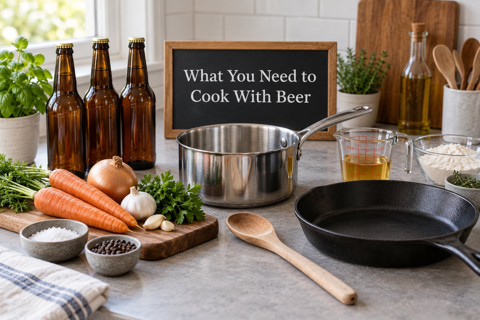 What You Need to Cook With Beer