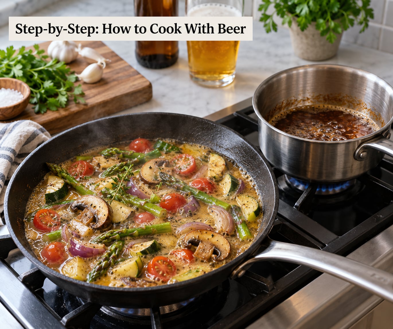 Step-by-Step: How to Cook With Beer
