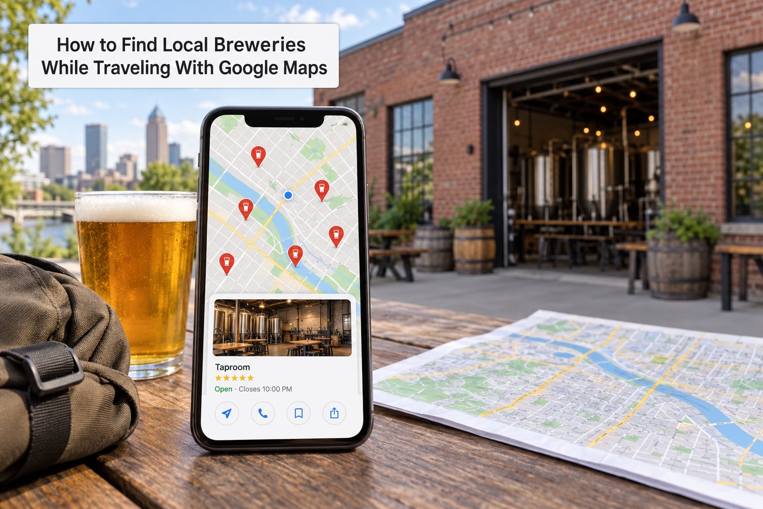 How to Find Local Breweries While Traveling With Google Maps