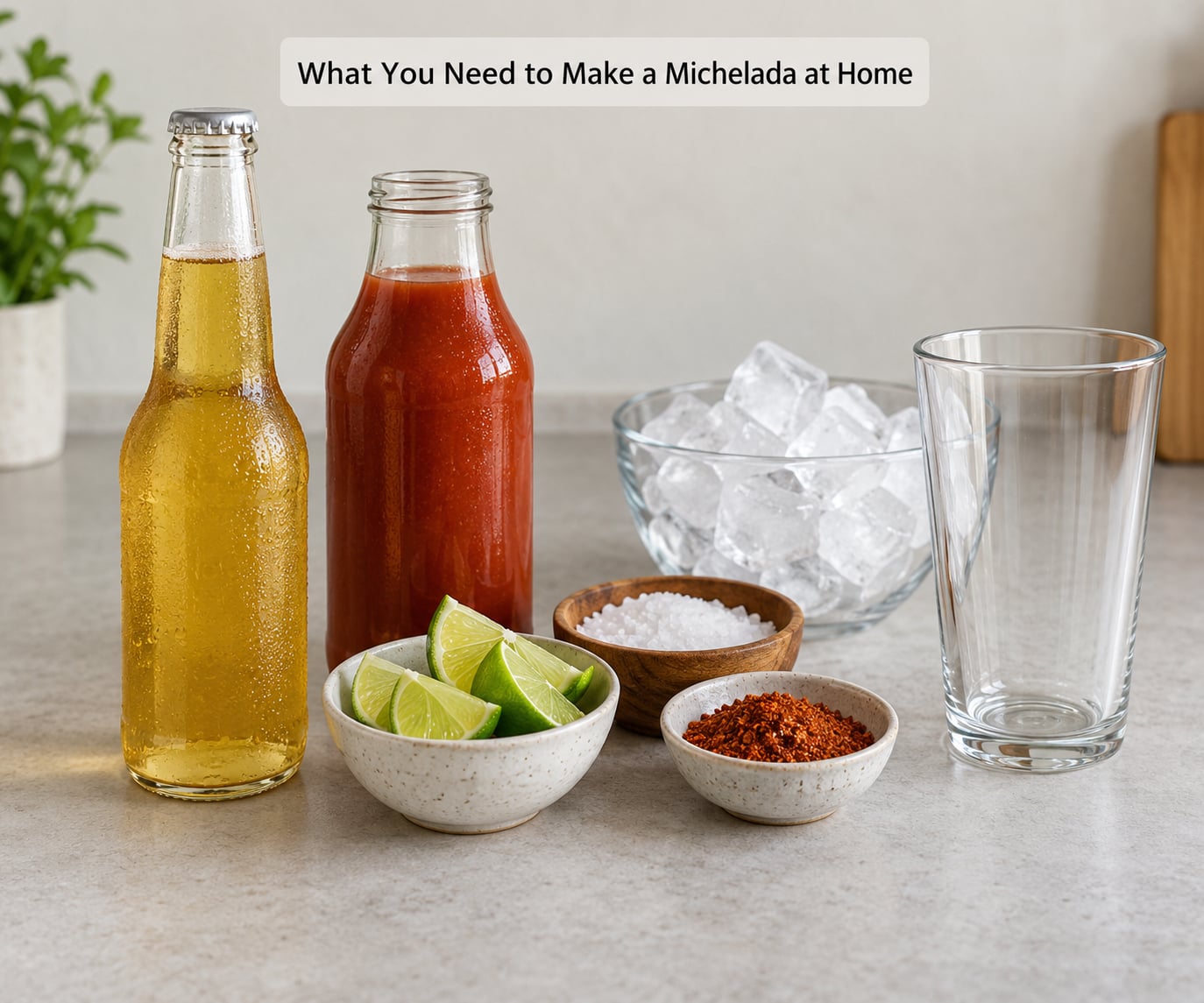 What You Need to Make a Michelada at Home