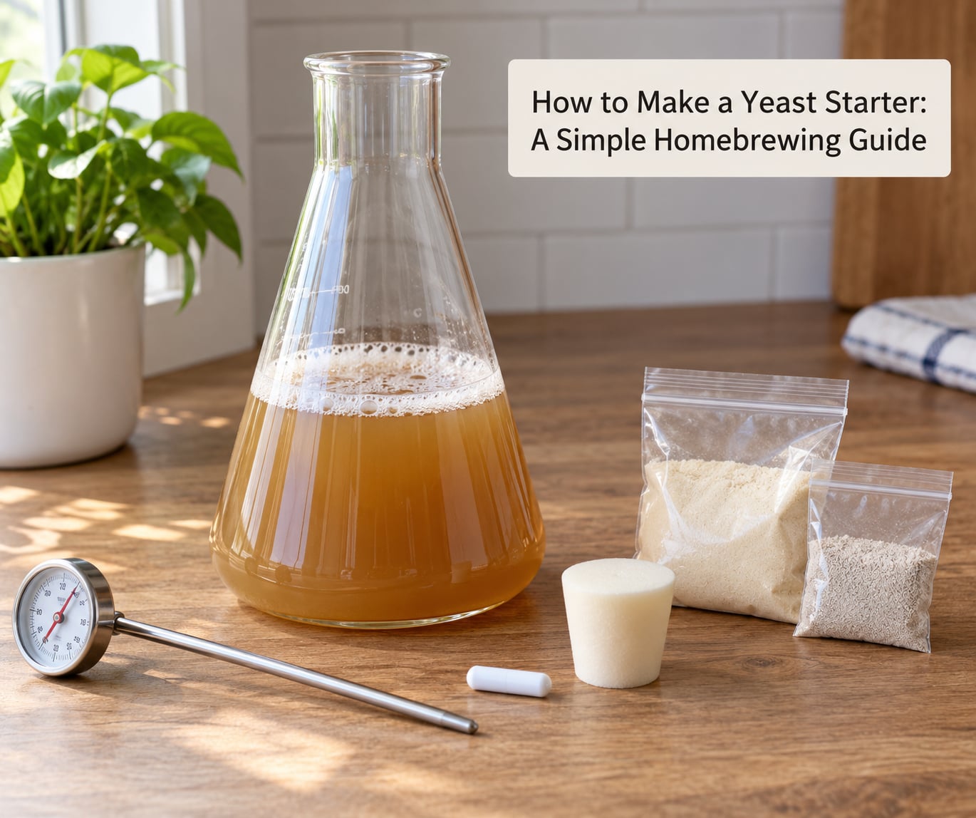 How to Make a Yeast Starter: A Simple Homebrewing Guide