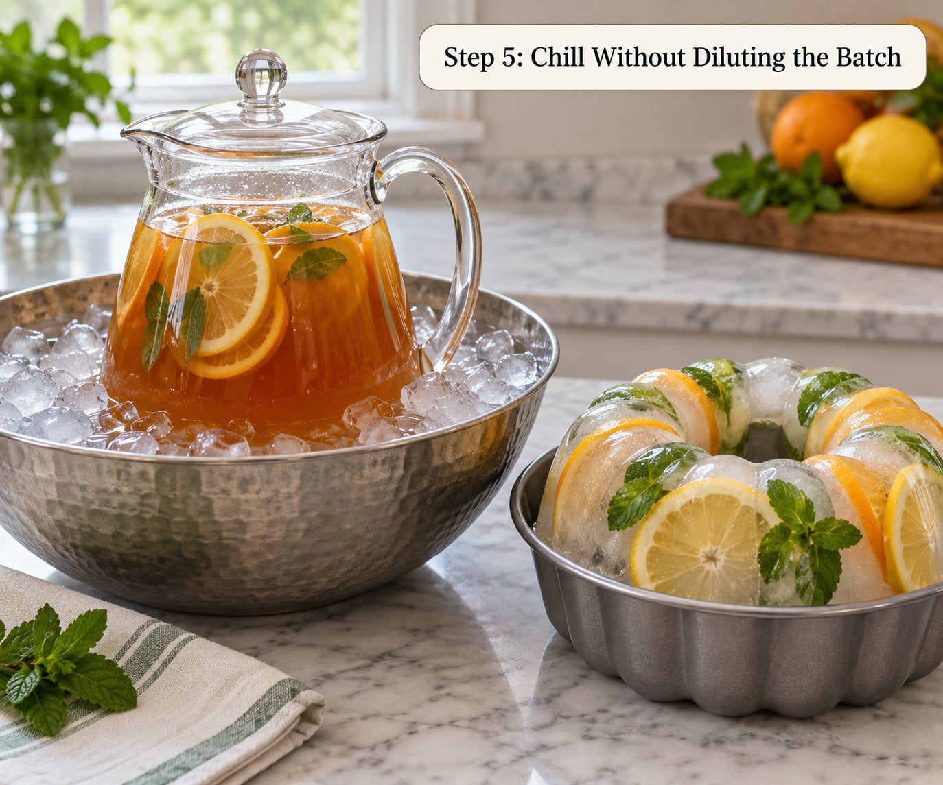 Step 5: Chill Without Diluting the Batch