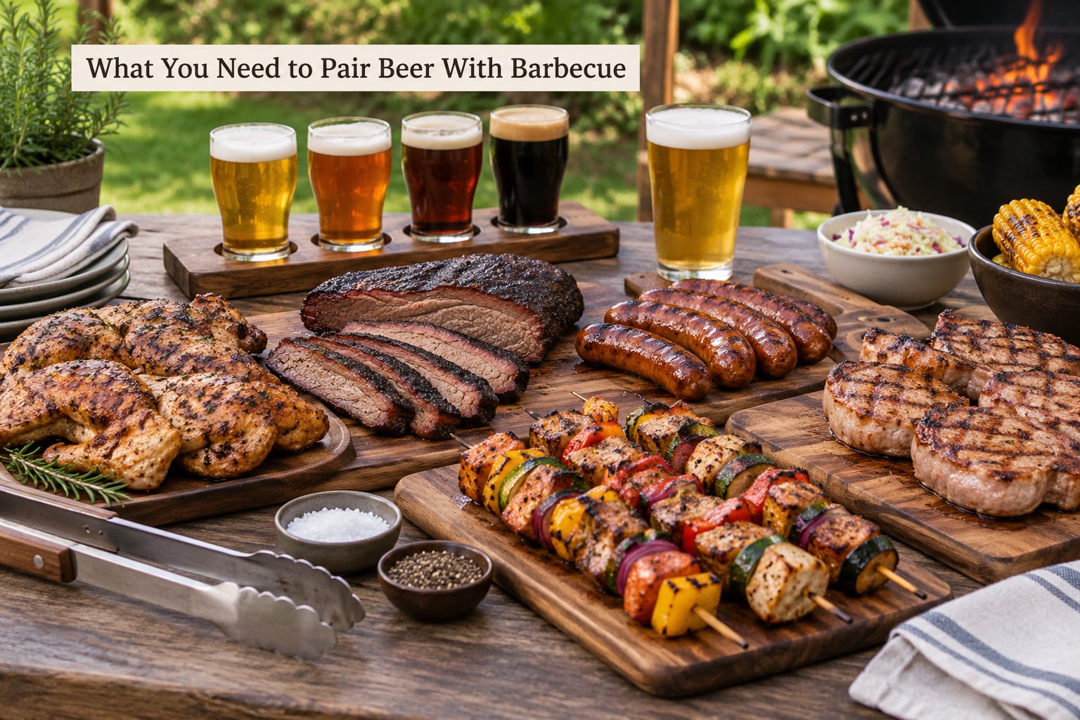 What You Need to Pair Beer With Barbecue