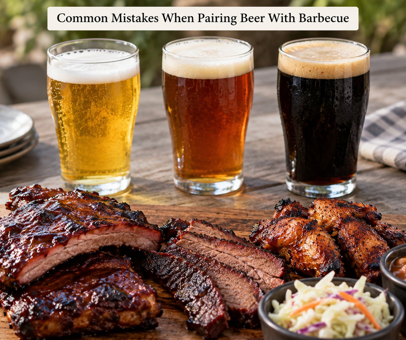 Common Mistakes When Pairing Beer With Barbecue
