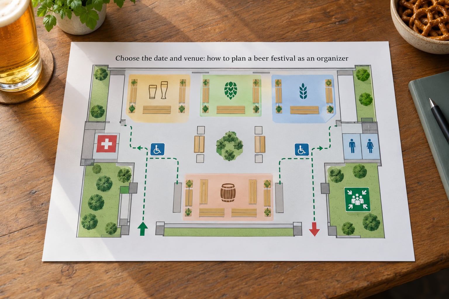 Choose the date and venue: how to plan a beer festival as an organizer