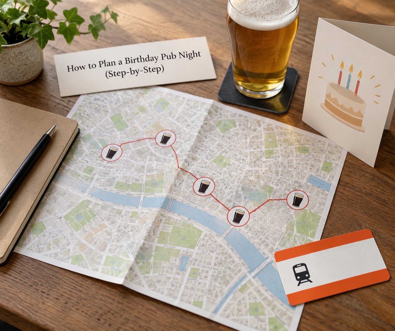 How to Plan a Birthday Pub Night (Step-by-Step)