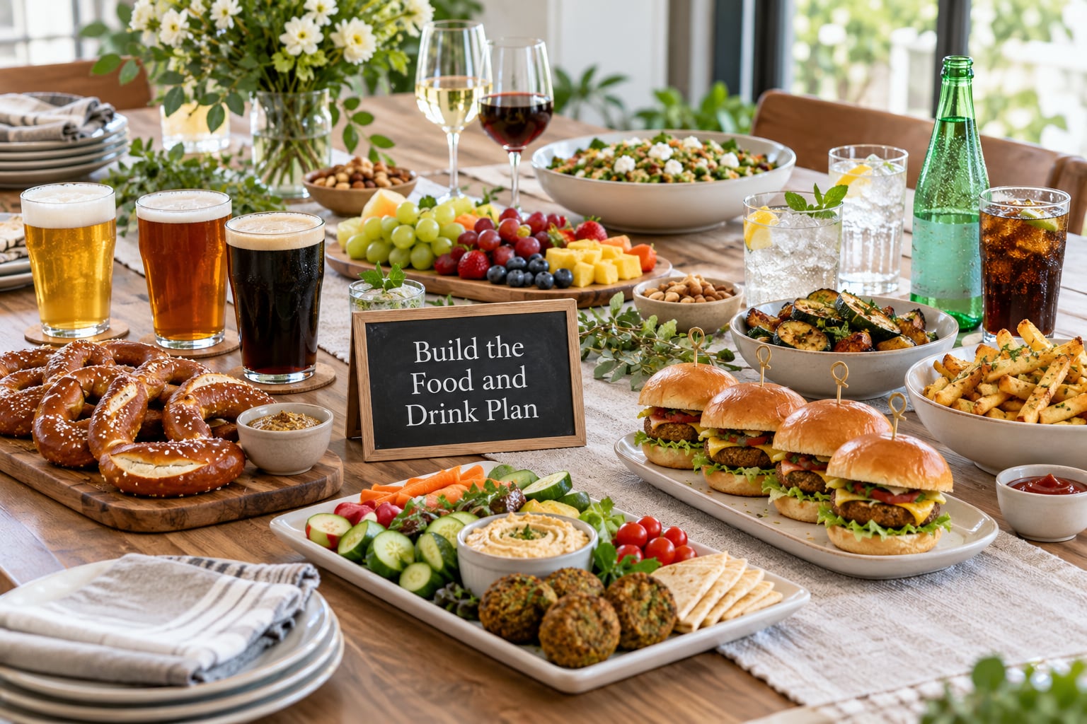 Build the Food and Drink Plan