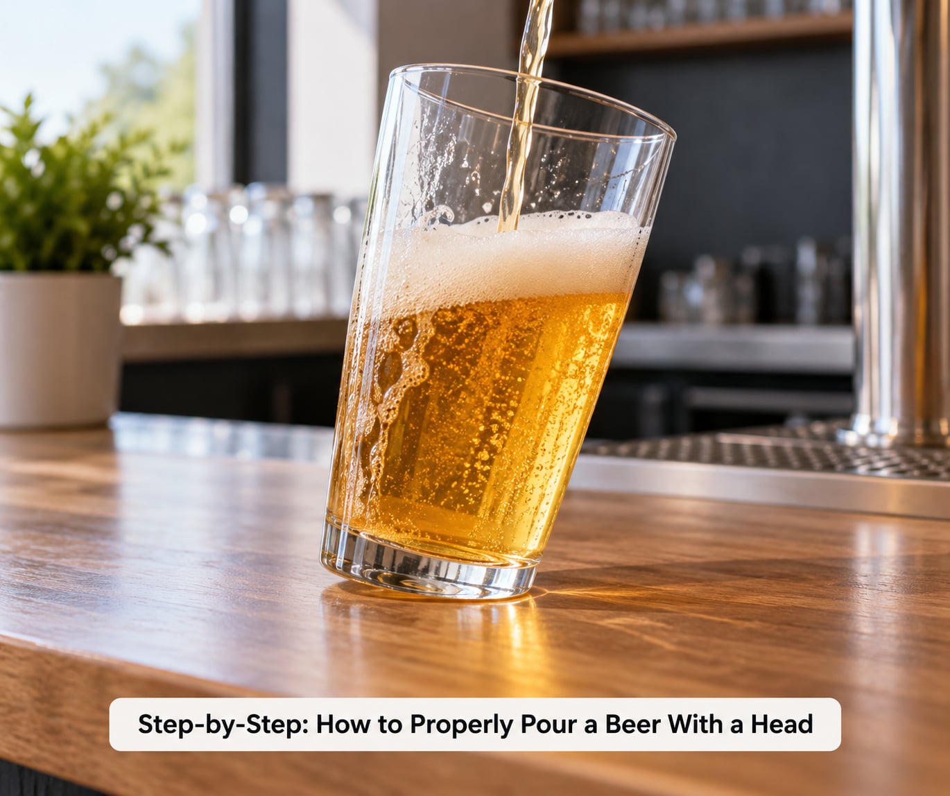 Step-by-Step: How to Properly Pour a Beer With a Head
