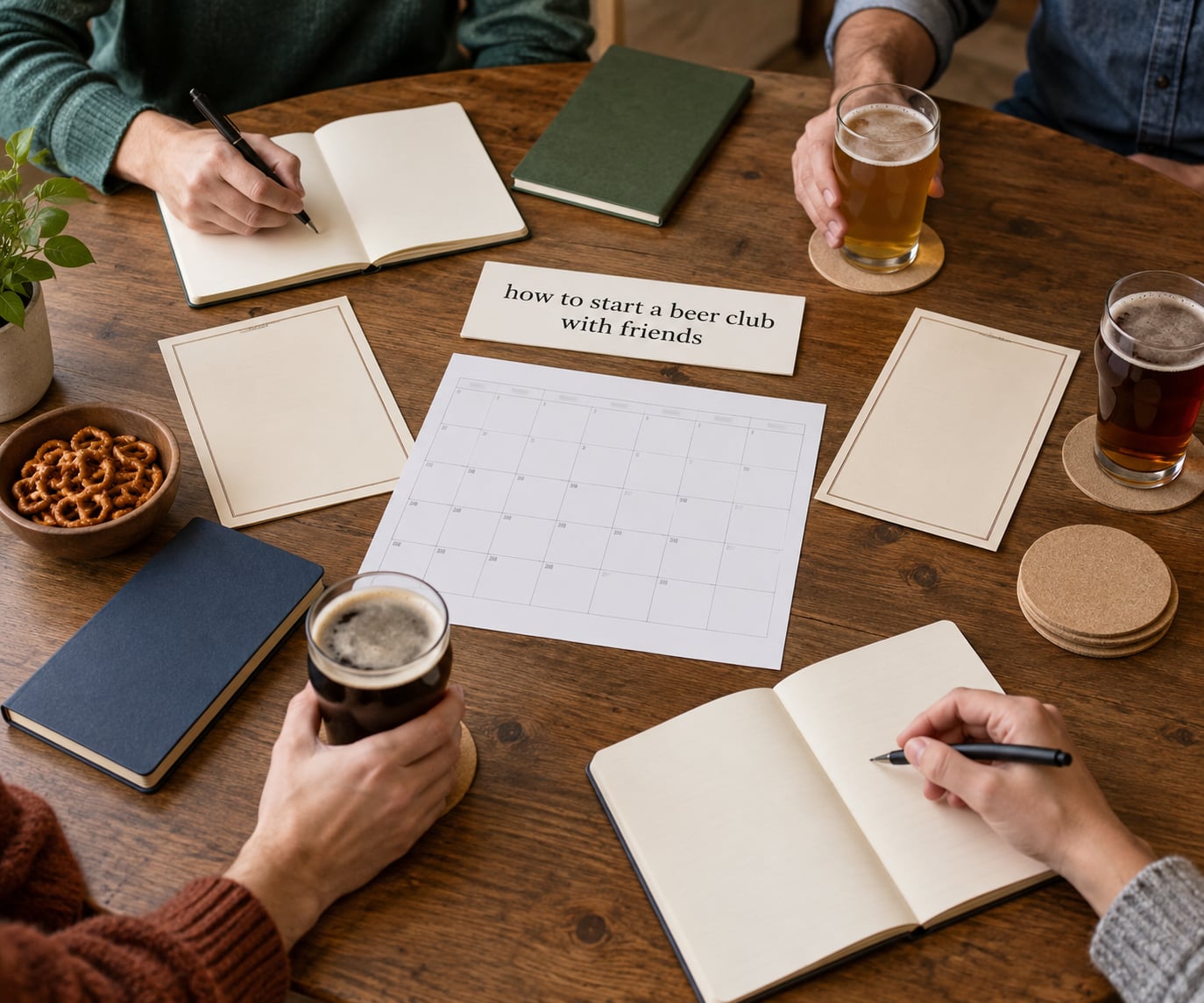 how to start a beer club with friends