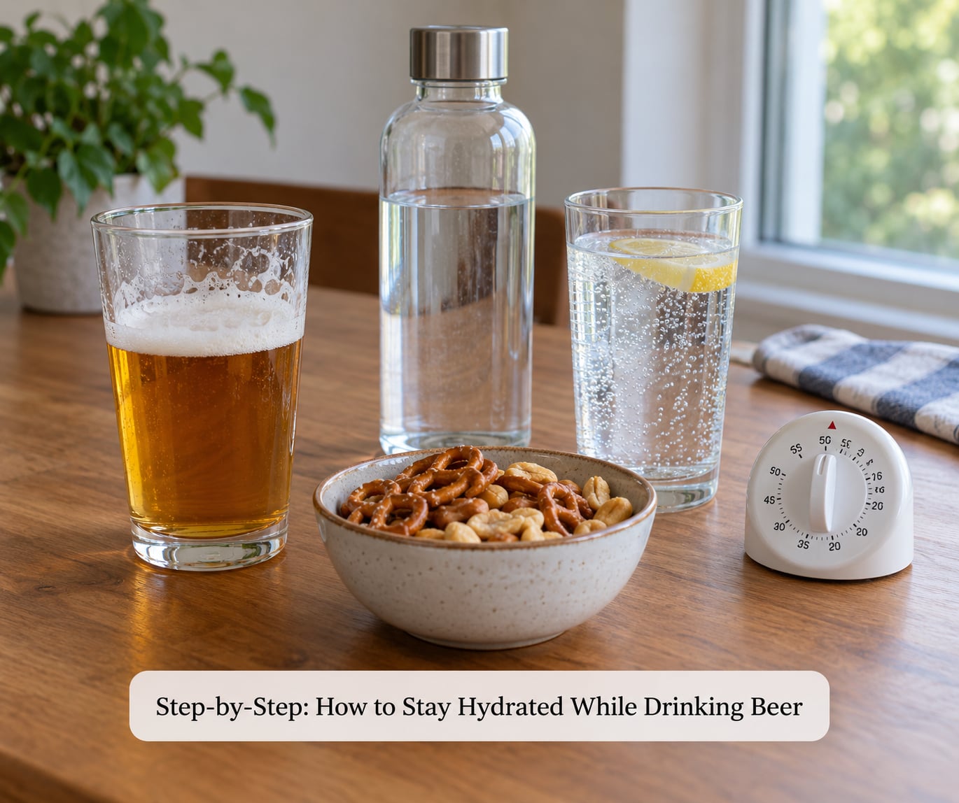 Step-by-Step: How to Stay Hydrated While Drinking Beer