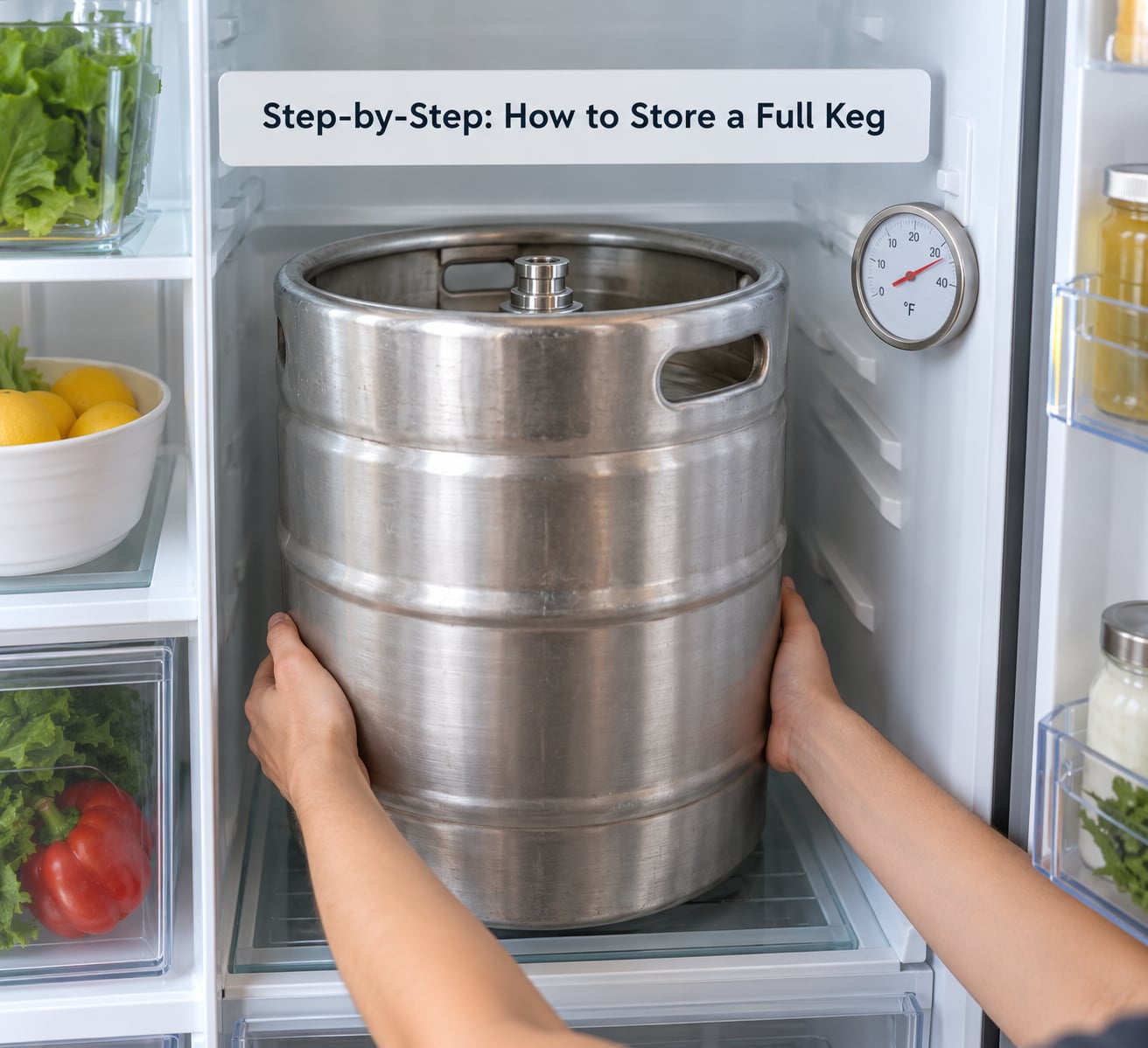 Step-by-Step: How to Store a Full Keg