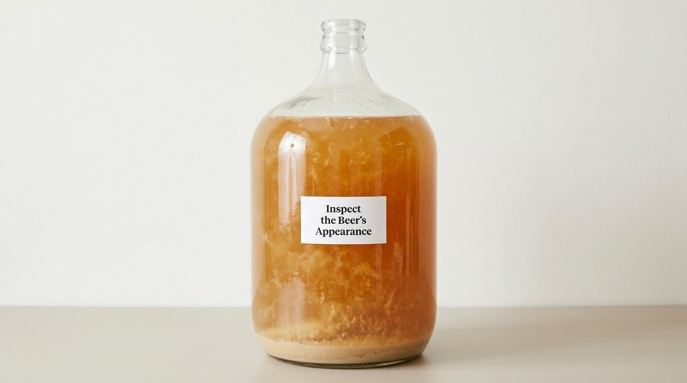 Inspect the Beer's Appearance