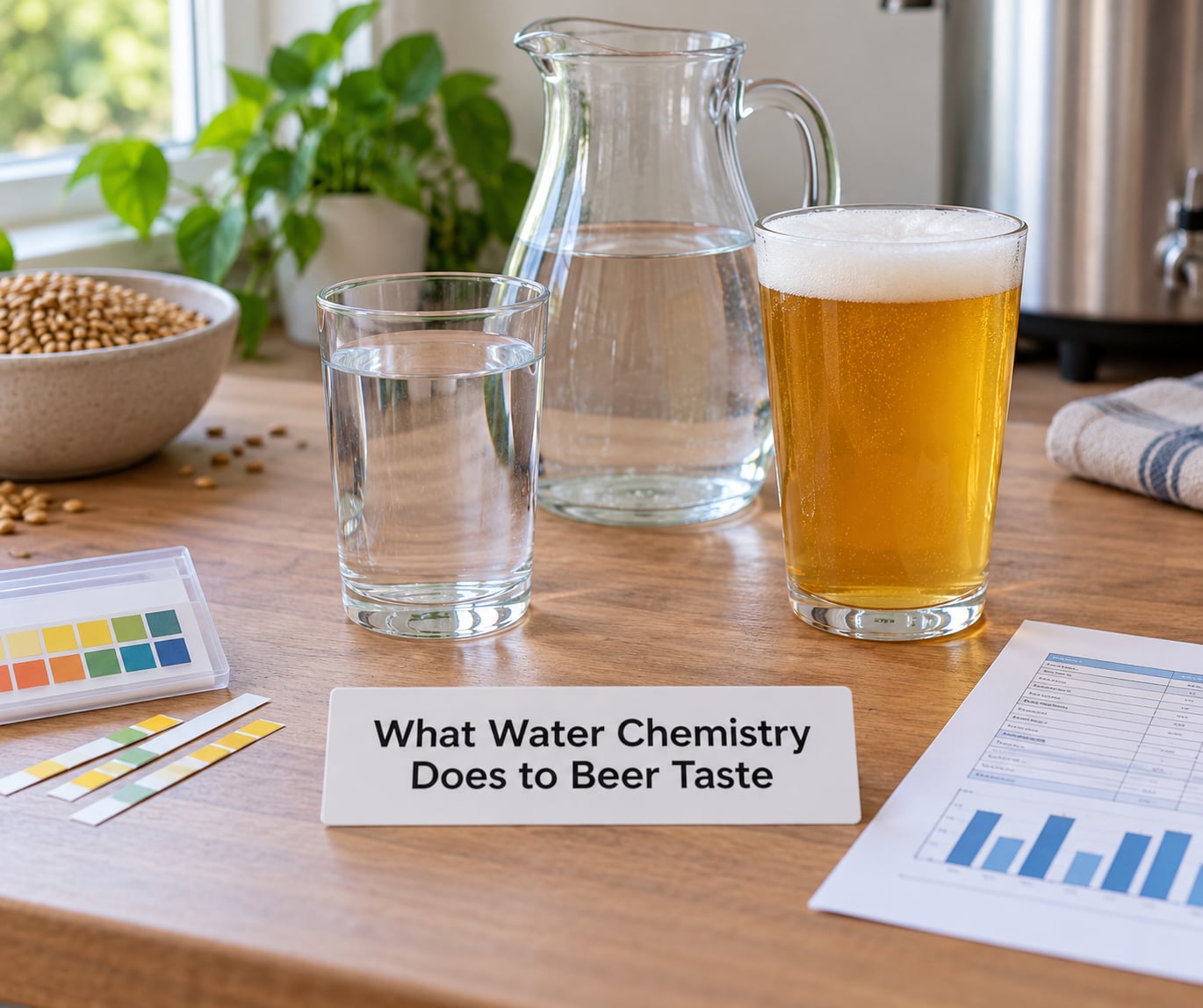 What Water Chemistry Does to Beer Taste