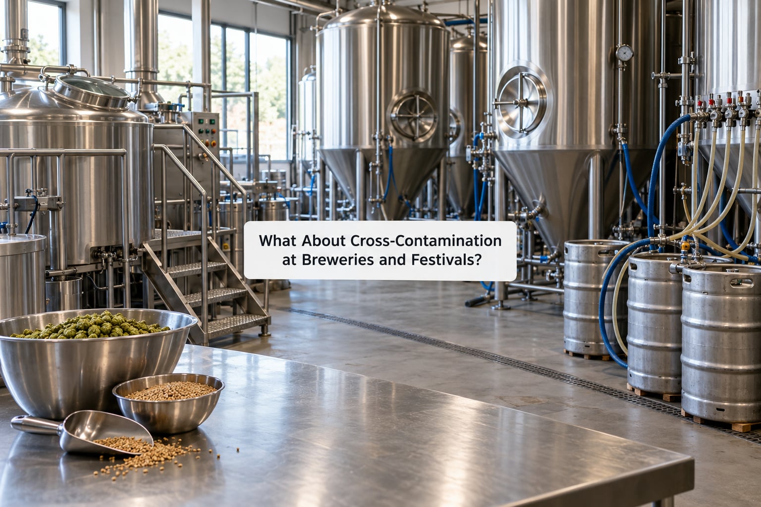What About Cross-Contamination at Breweries and Festivals?