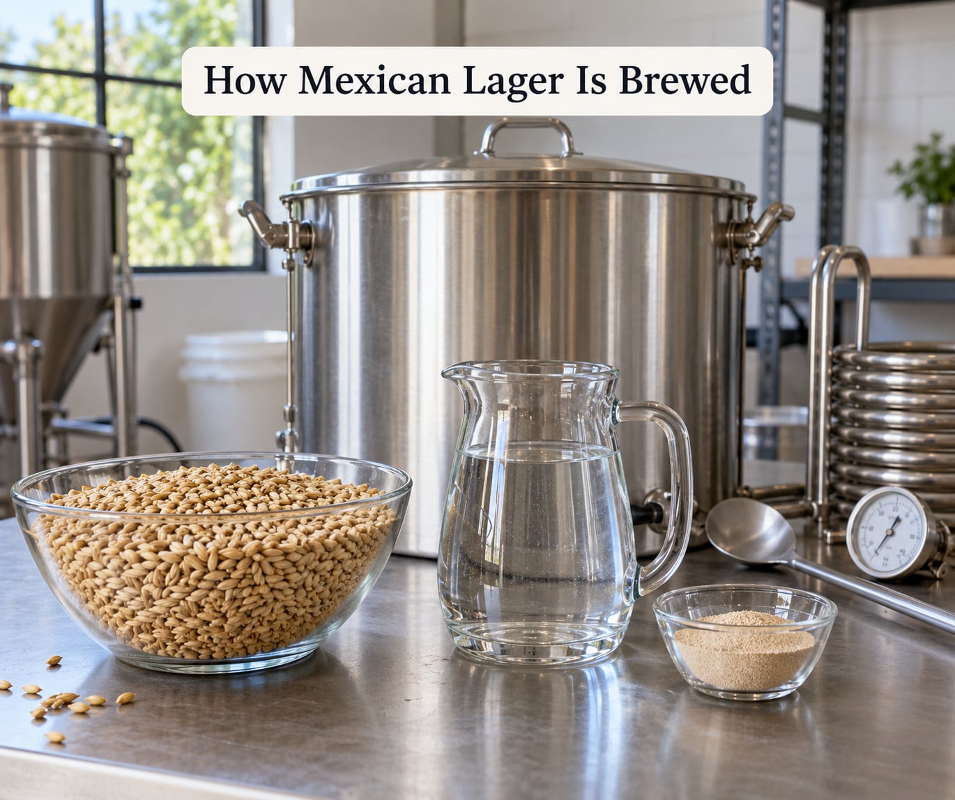 How Mexican Lager Is Brewed