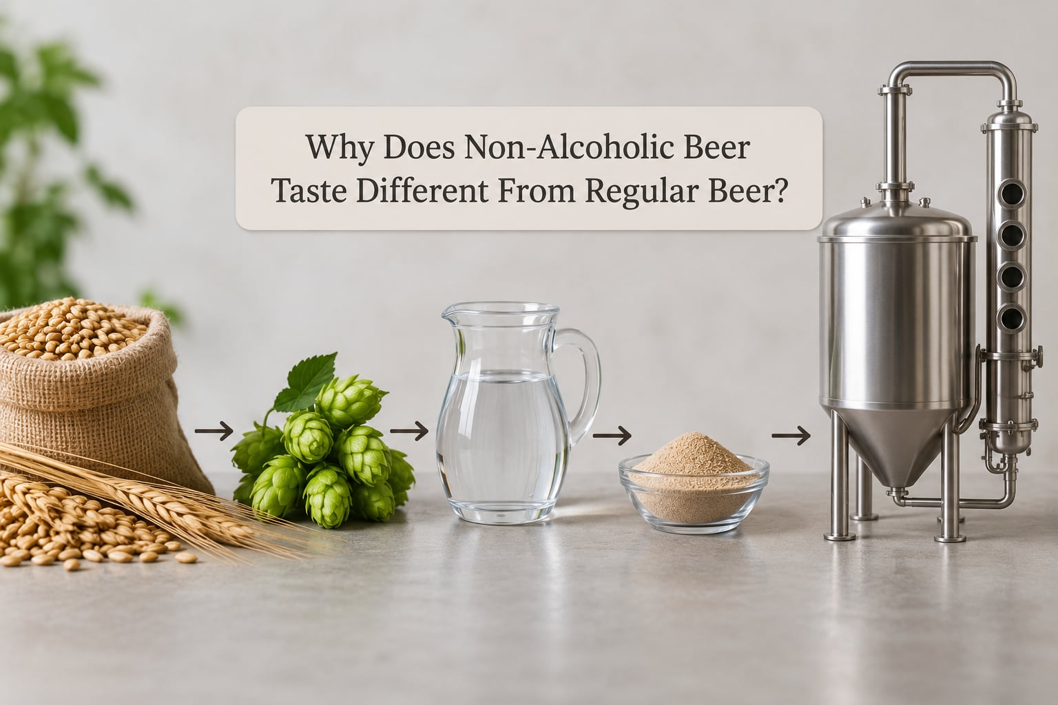 Why Does Non-Alcoholic Beer Taste Different From Regular Beer?