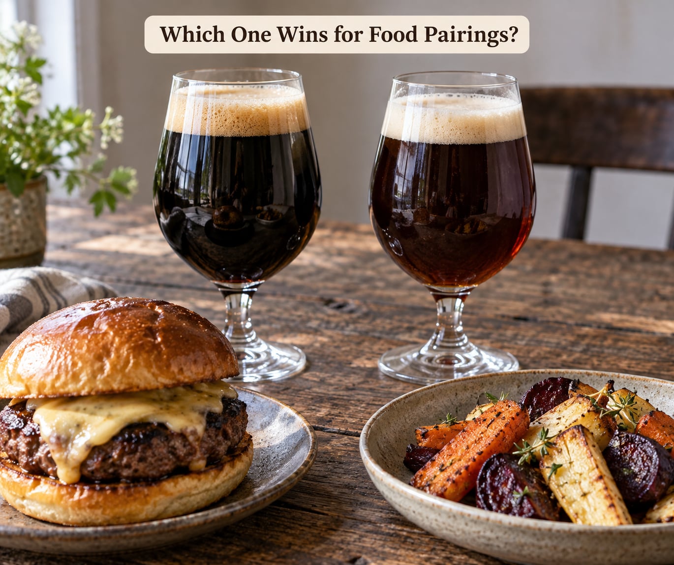 Which One Wins for Food Pairings?