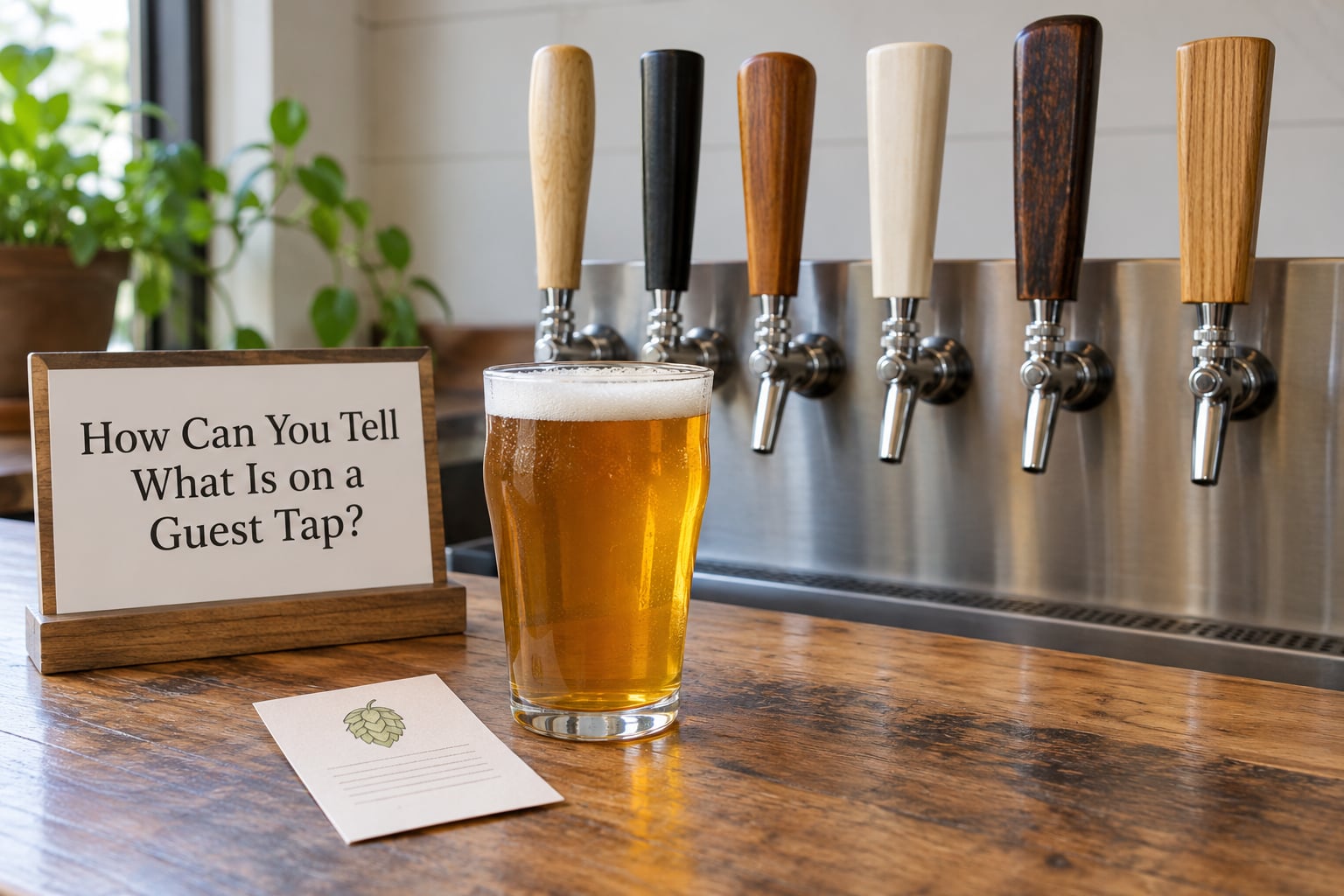 How Can You Tell What Is on a Guest Tap?