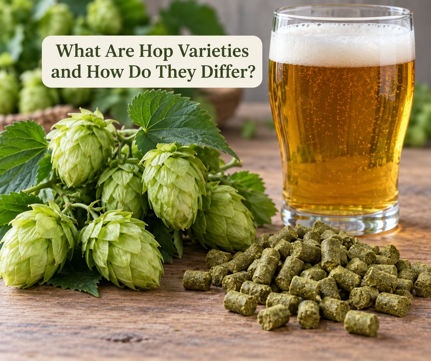 What Are Hop Varieties and How Do They Differ?
