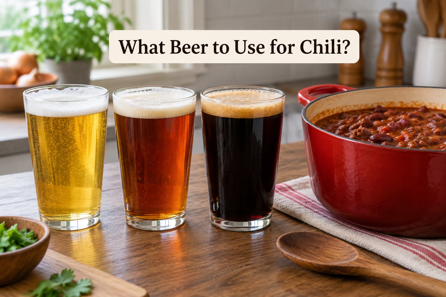 What Beer to Use for Chili?