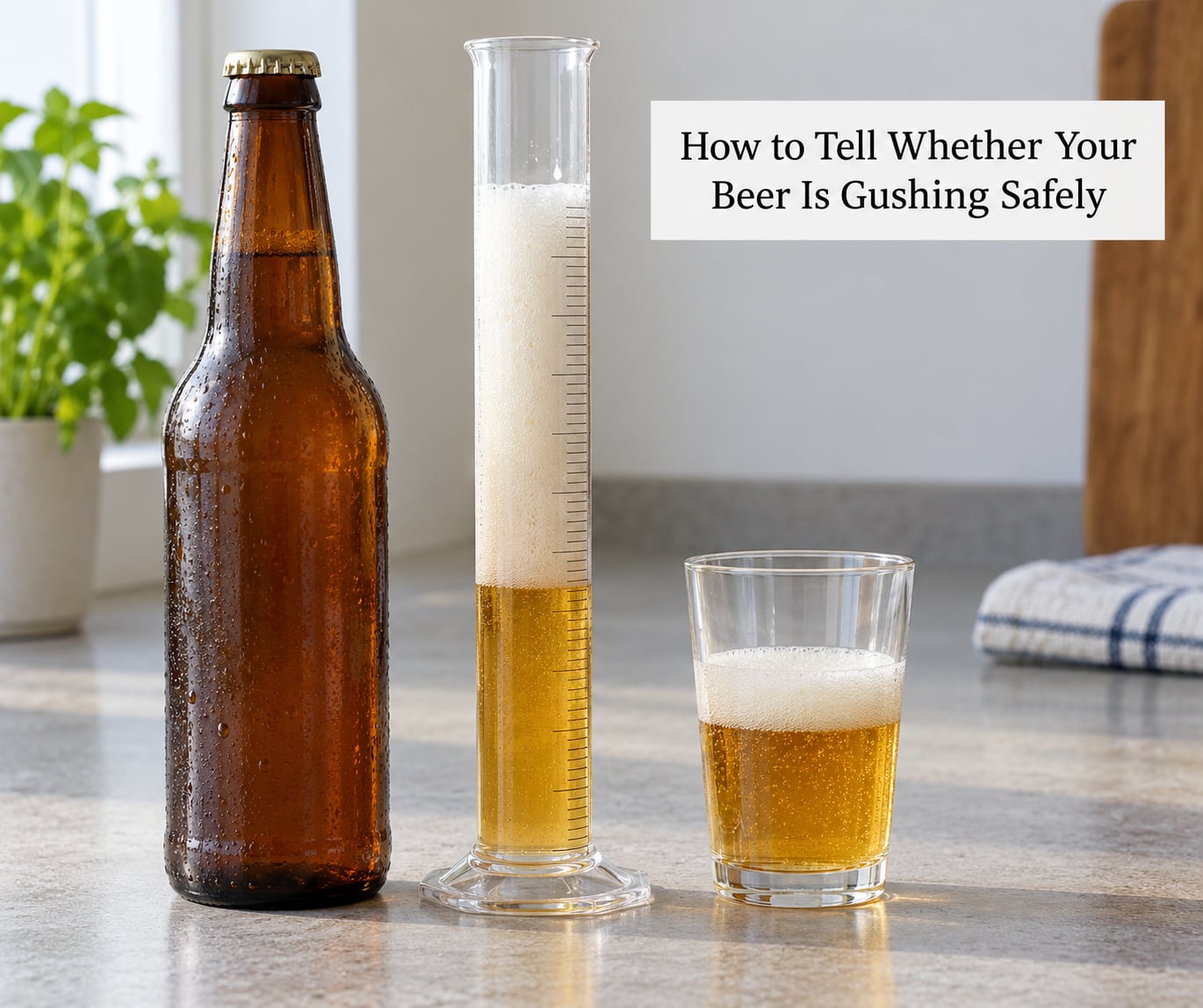How to Tell Whether Your Beer Is Gushing Safely