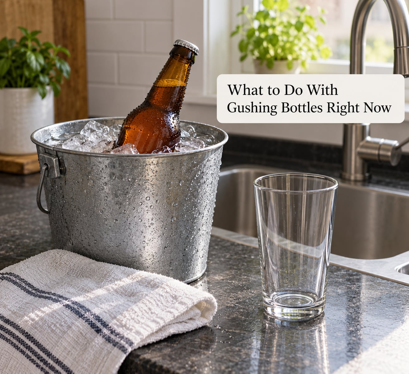 What to Do With Gushing Bottles Right Now
