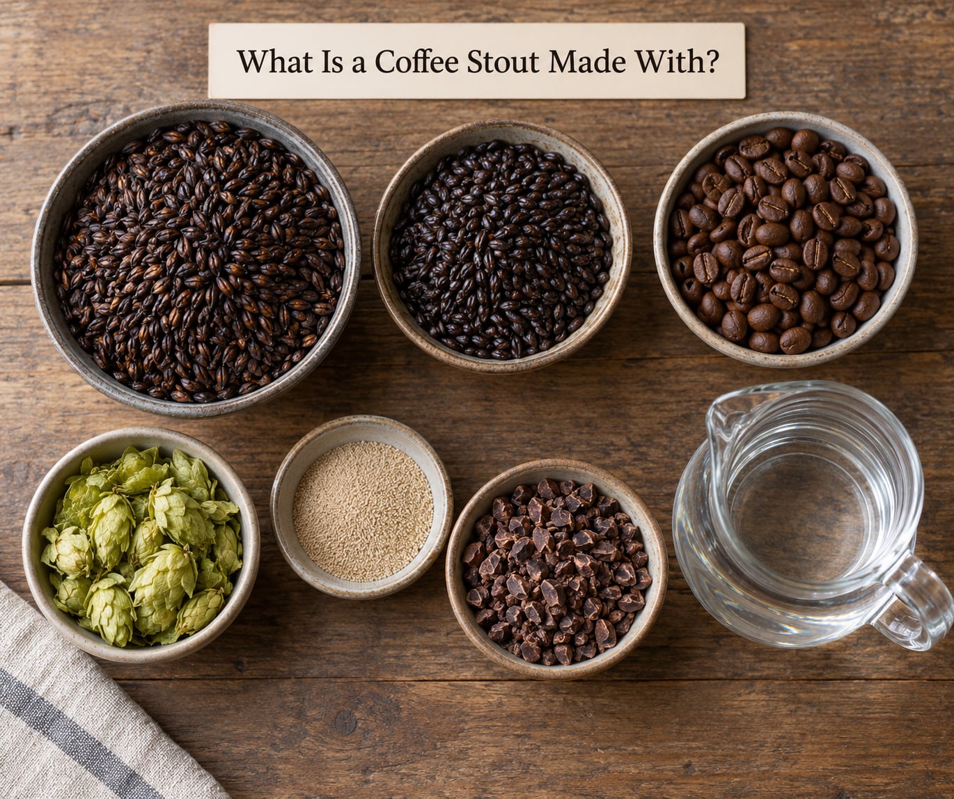 What Is a Coffee Stout Made With?