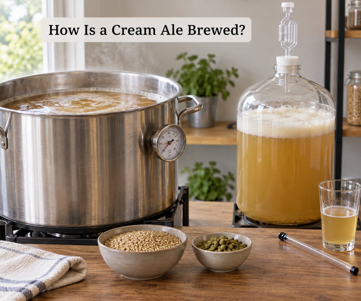 How Is a Cream Ale Brewed?