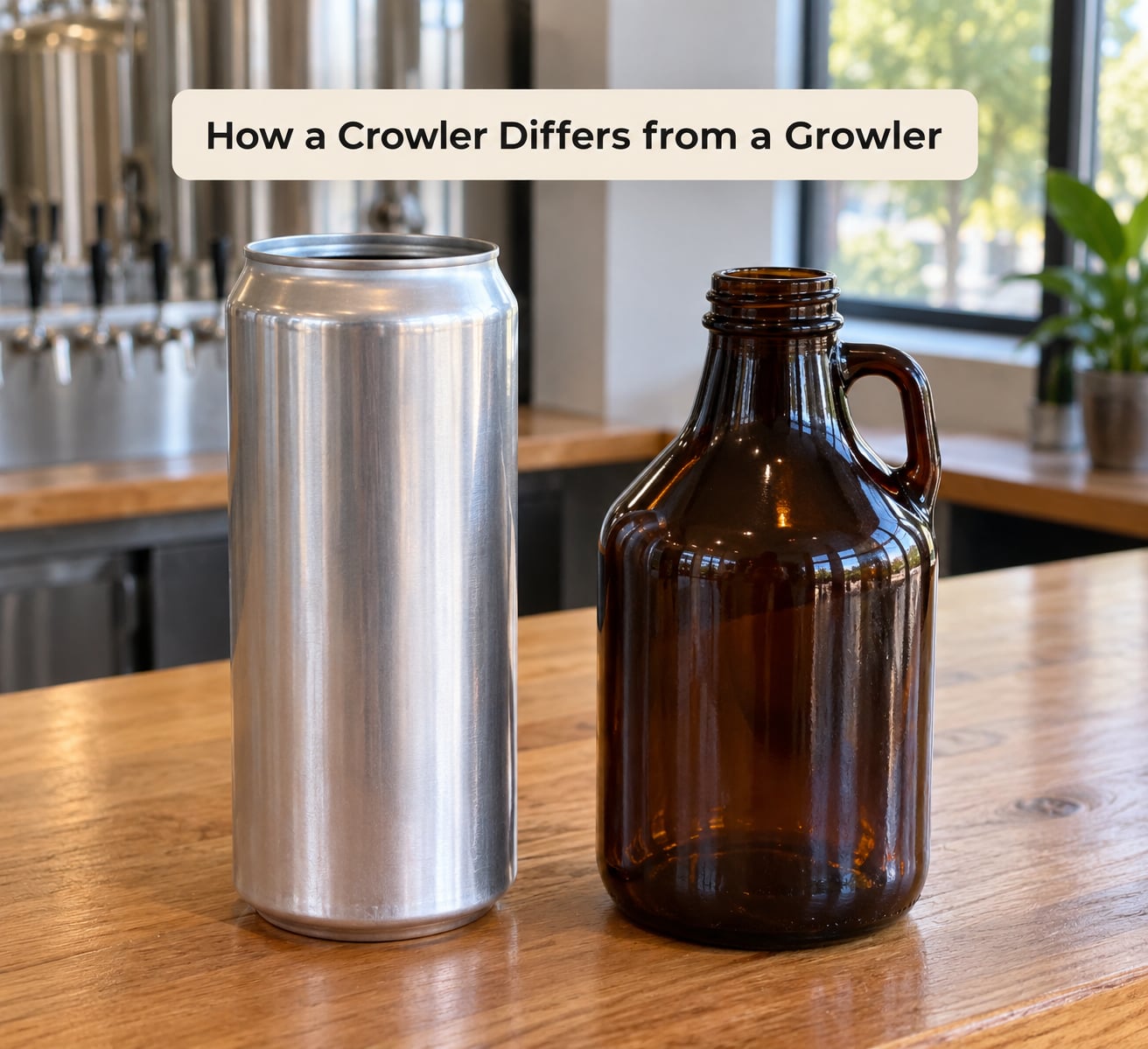How a Crowler Differs from a Growler