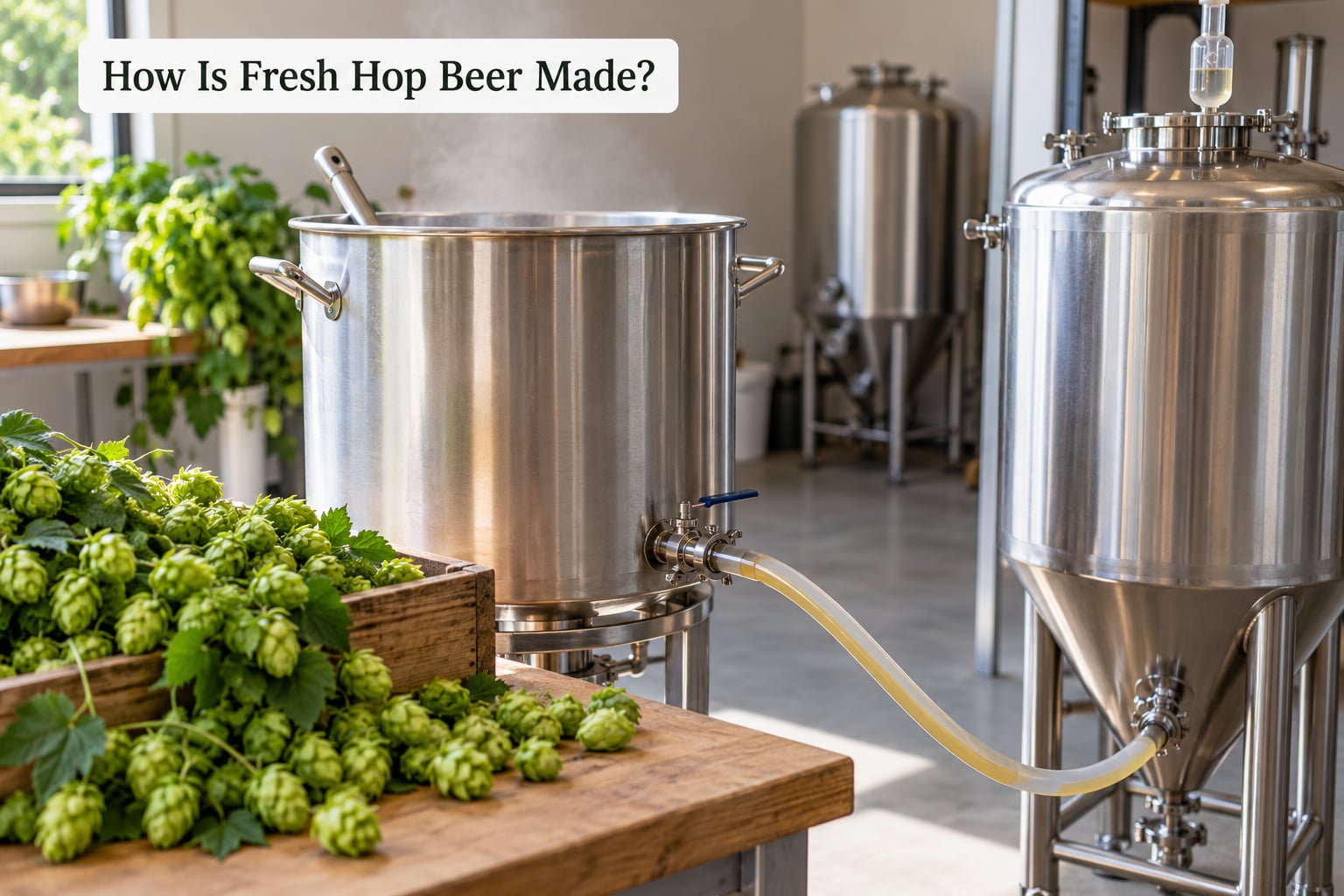 How Is Fresh Hop Beer Made?