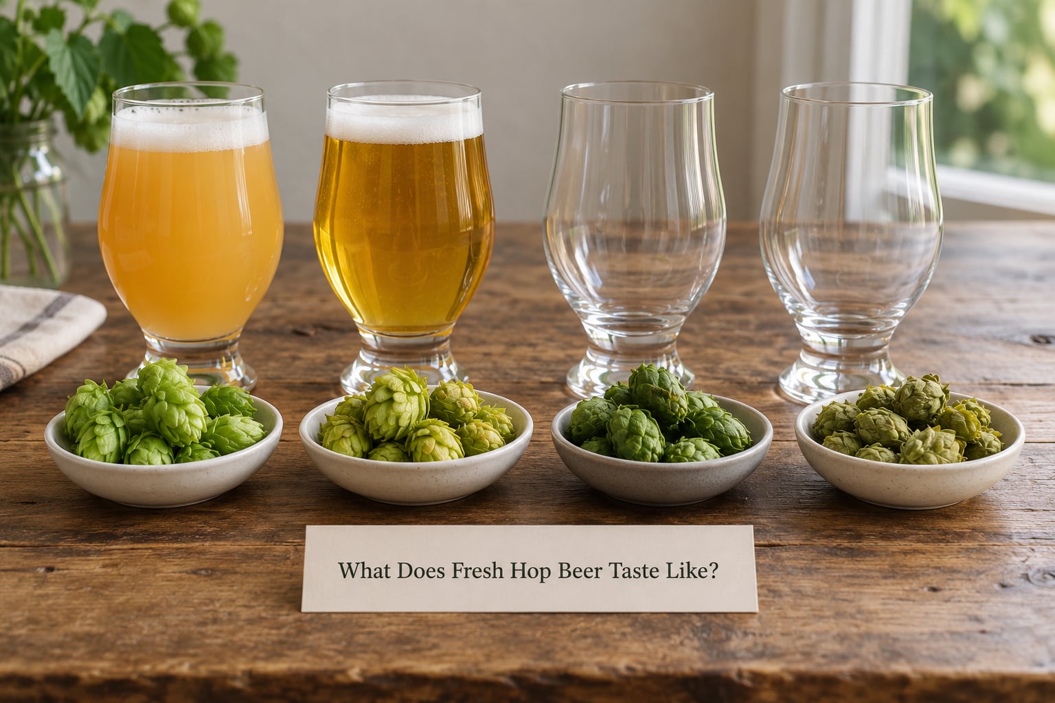 What Does Fresh Hop Beer Taste Like?