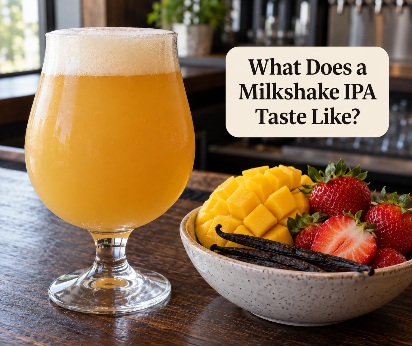 What Does a Milkshake IPA Taste Like?