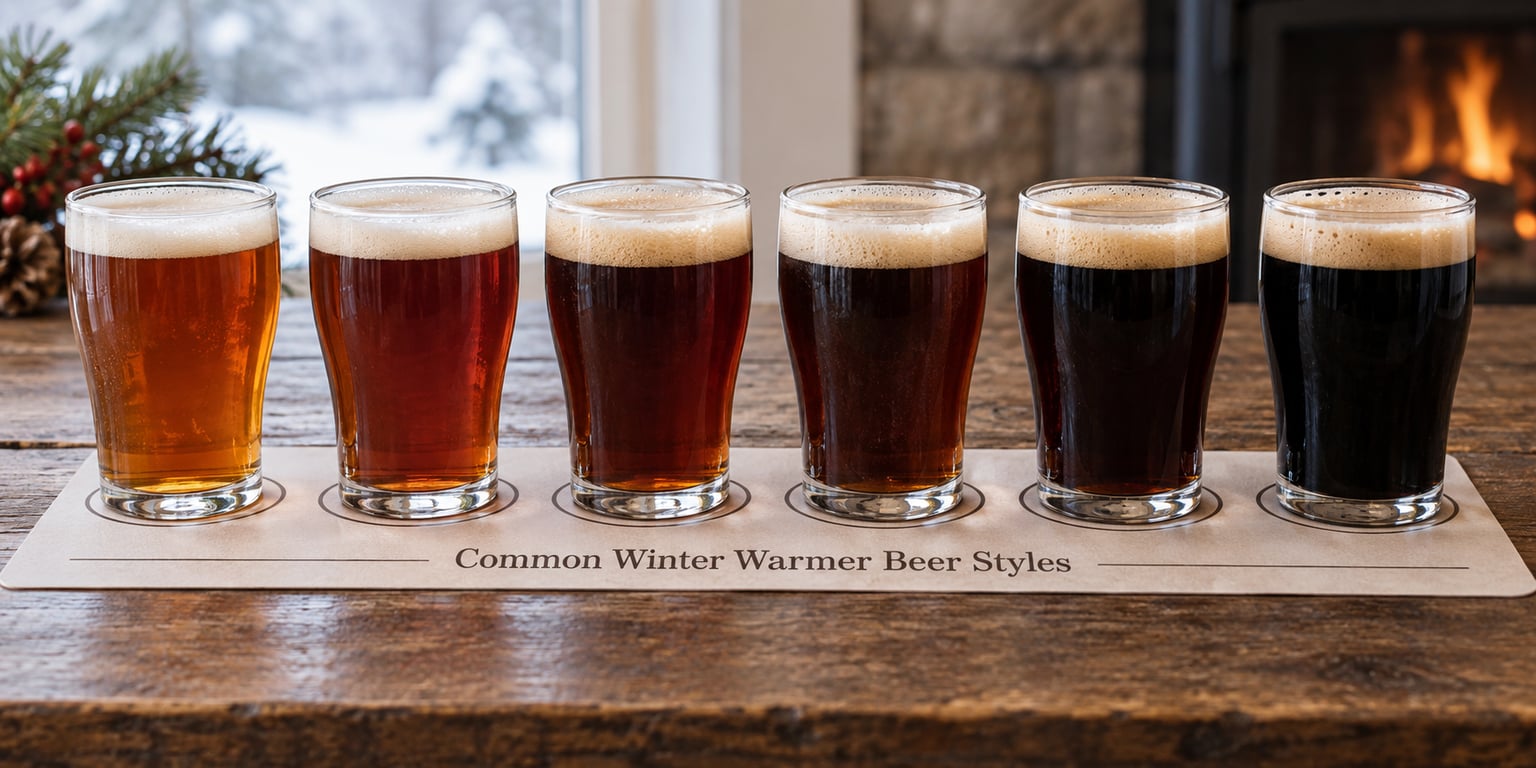 Common Winter Warmer Beer Styles