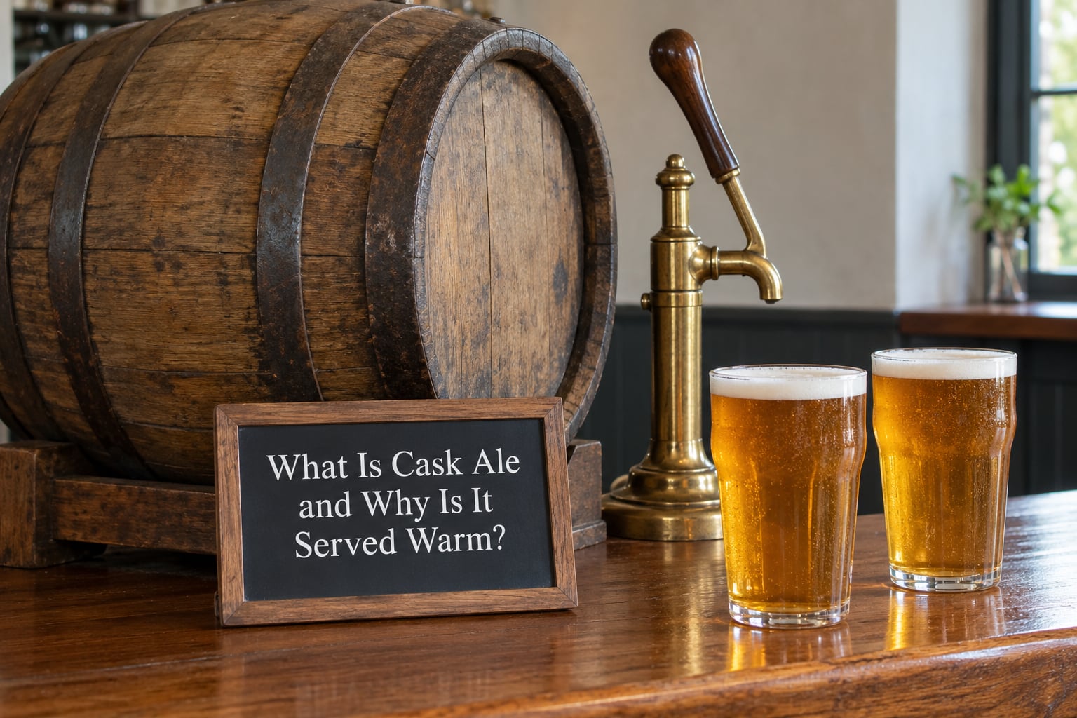What Is Cask Ale and Why Is It Served Warm?