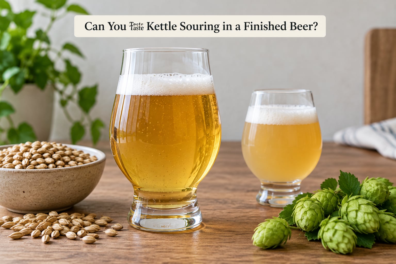 Can You Taste Kettle Souring in a Finished Beer?
