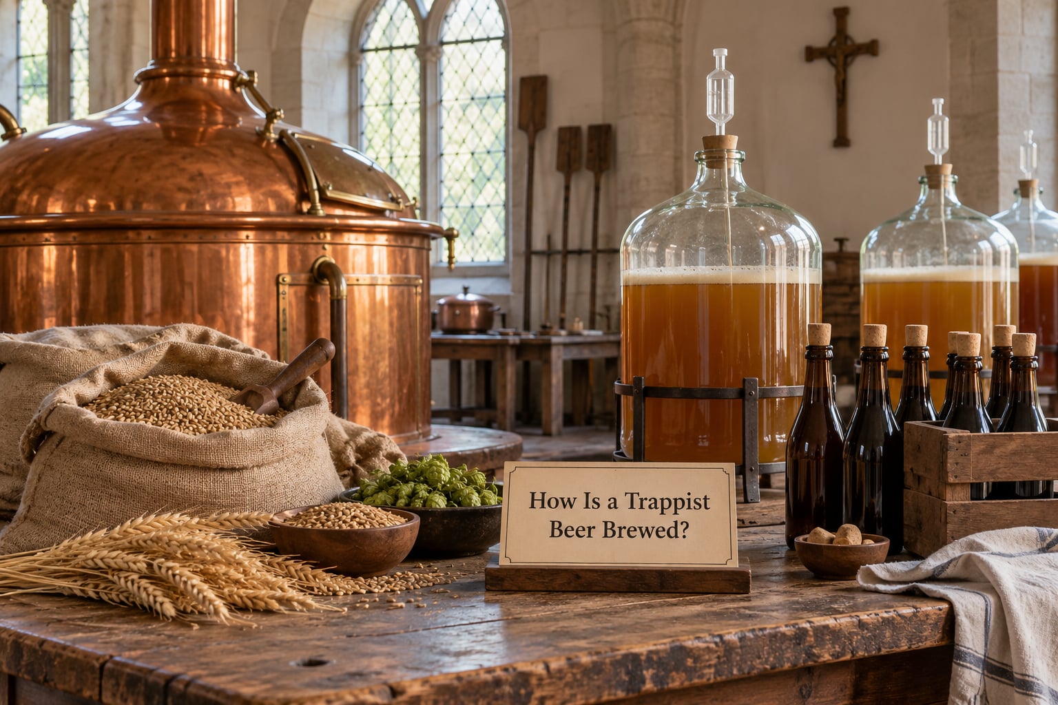 How Is a Trappist Beer Brewed?