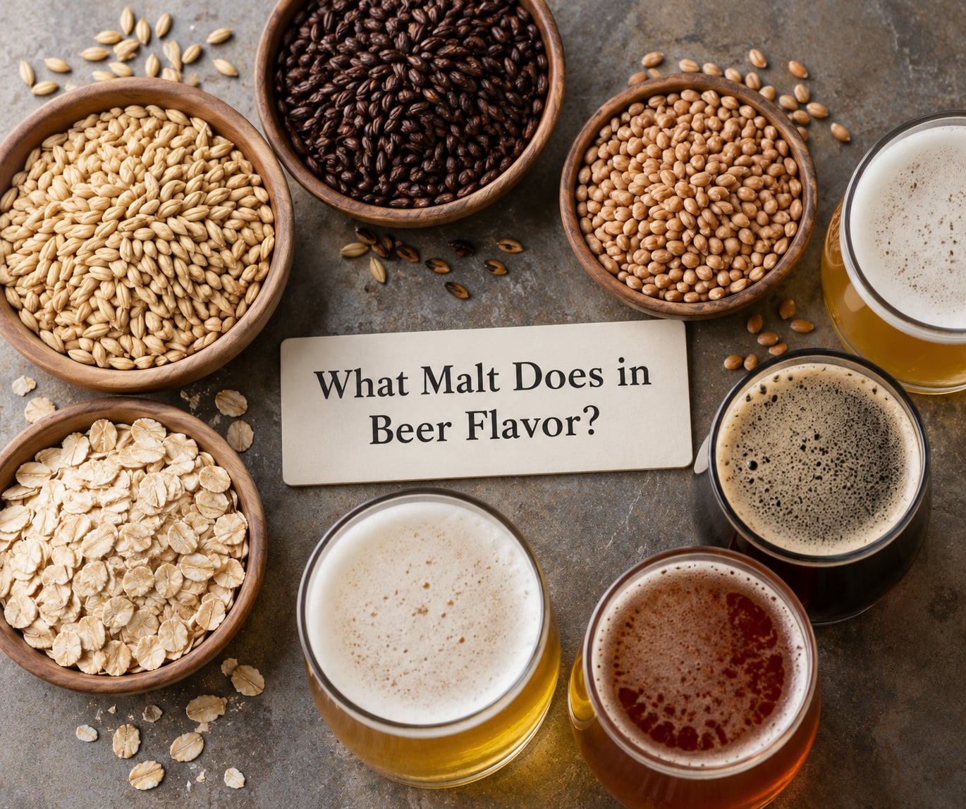 What Malt Does in Beer Flavor?