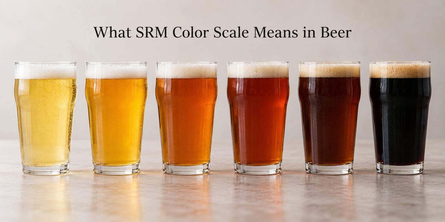 What SRM Color Scale Means in Beer