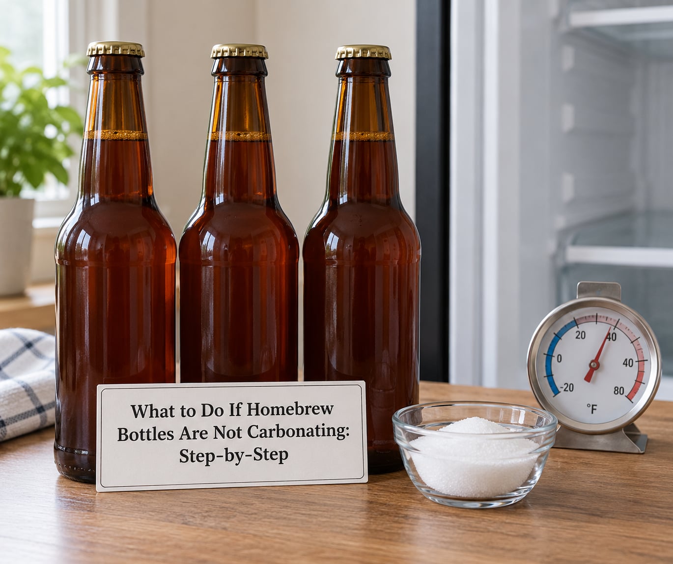 What to Do If Homebrew Bottles Are Not Carbonating: Step-by-Step