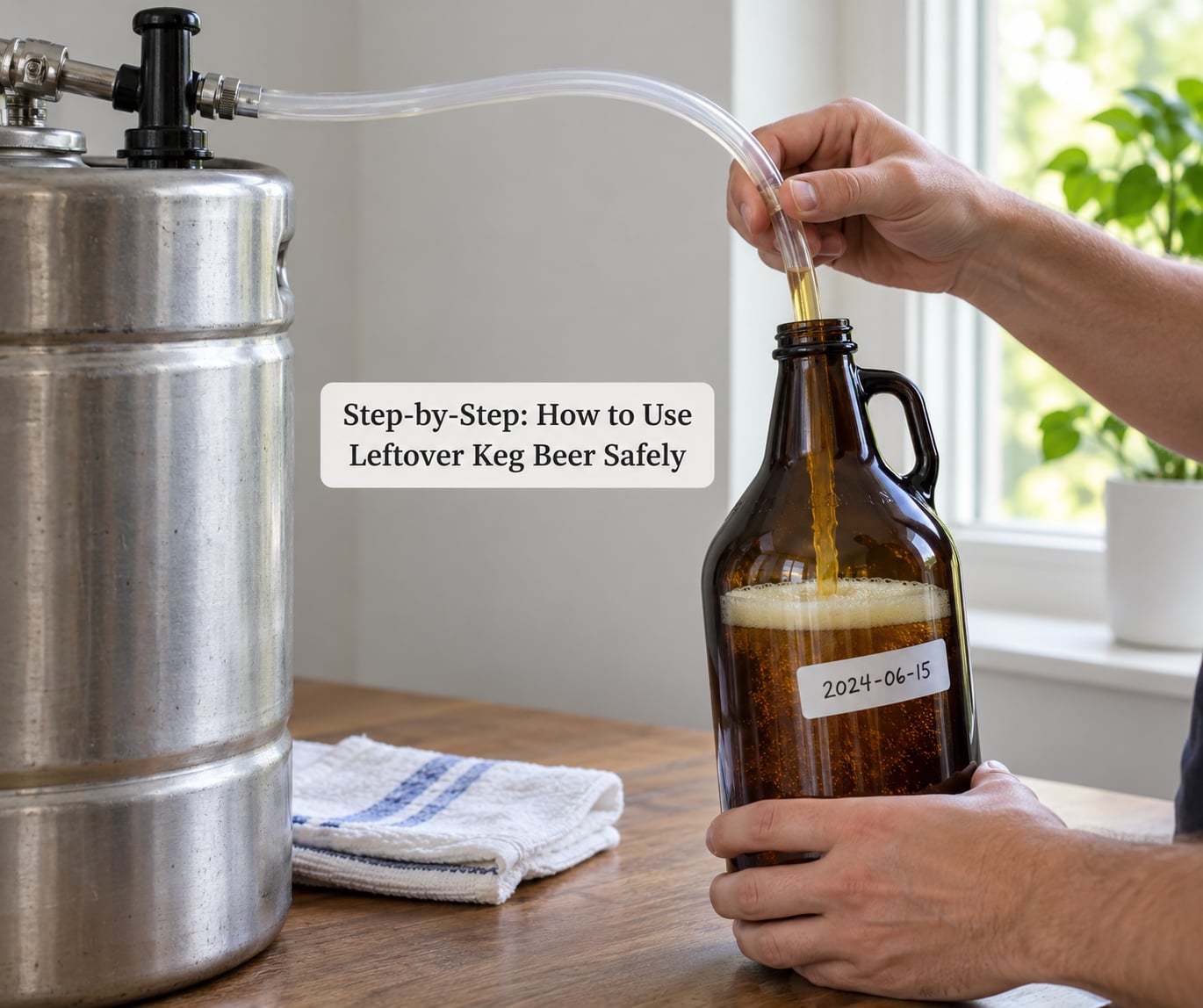 Step-by-Step: How to Use Leftover Keg Beer Safely