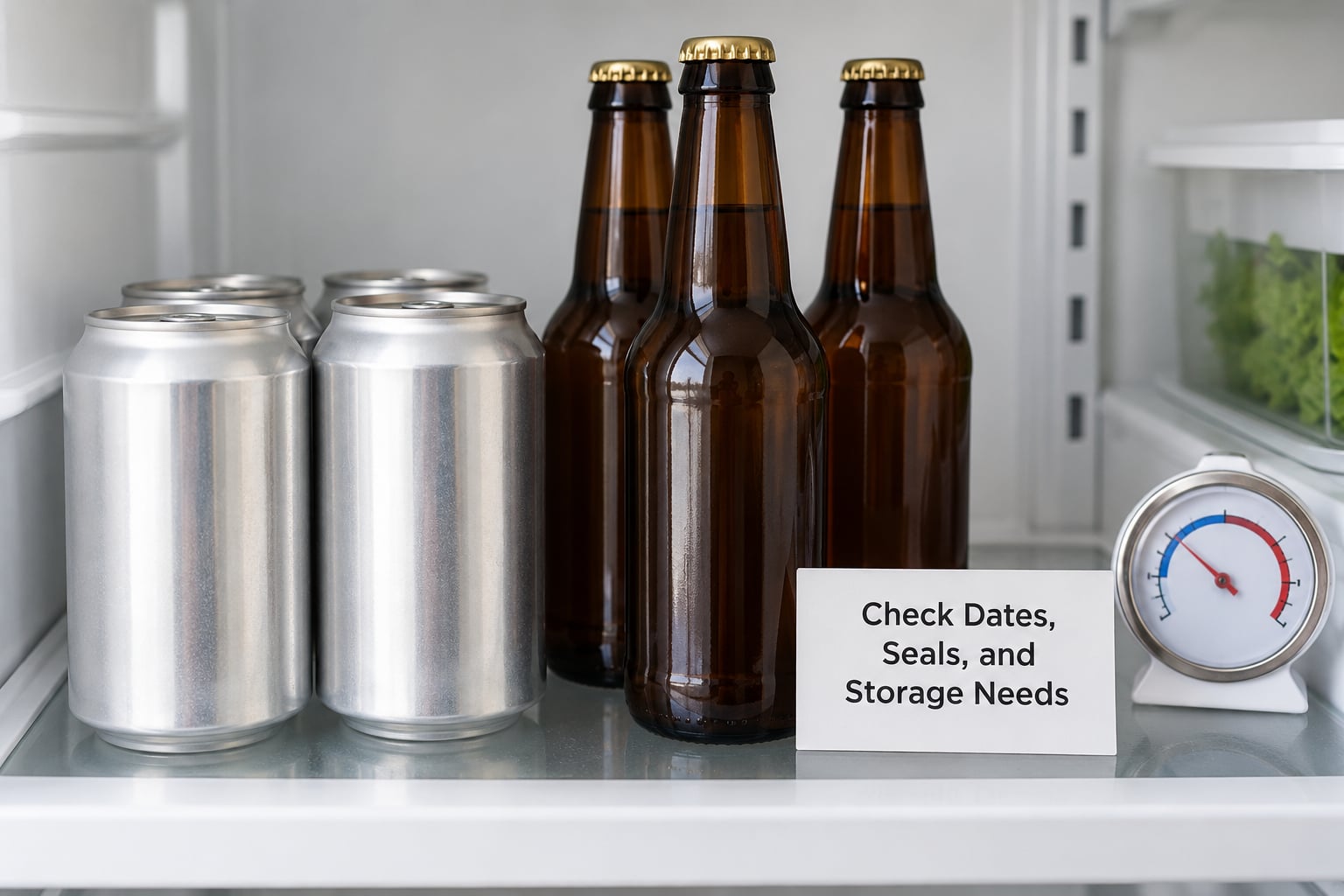 Check Dates, Seals, and Storage Needs