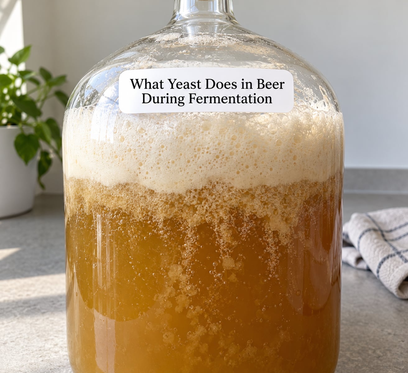 What Yeast Does in Beer During Fermentation