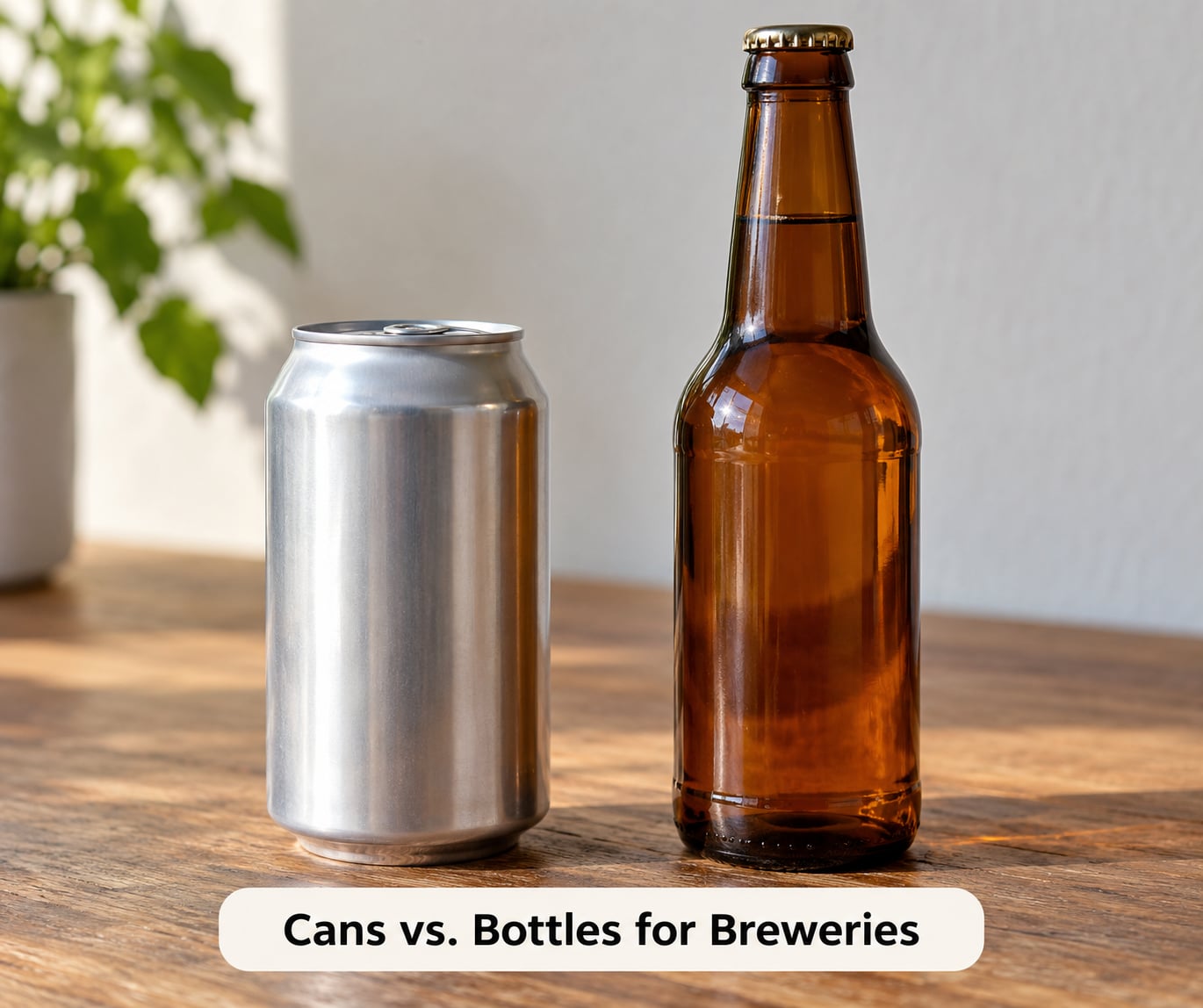 Cans vs. Bottles for Breweries