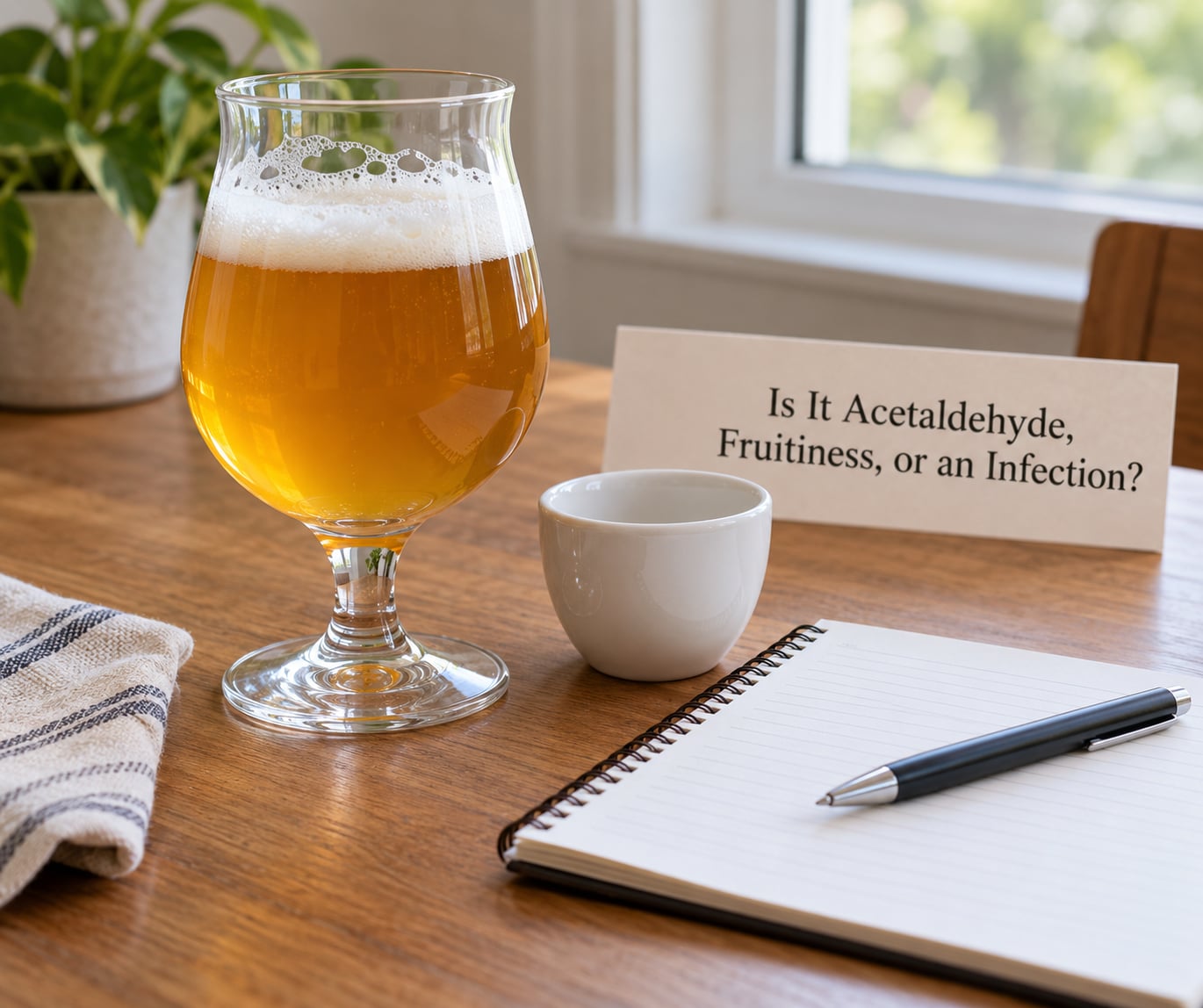 Is It Acetaldehyde, Fruitiness, or an Infection?