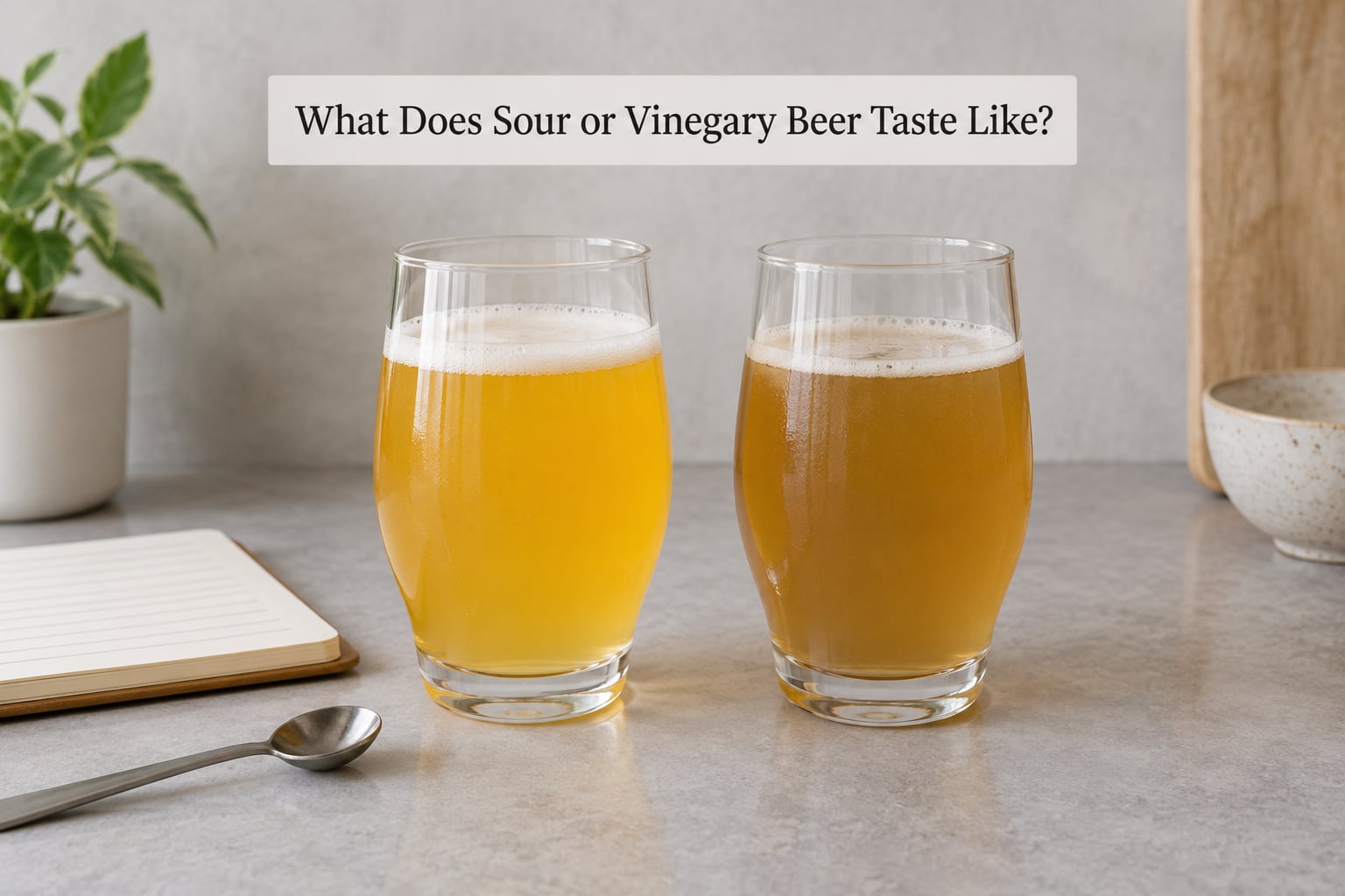 What Does Sour or Vinegary Beer Taste Like?