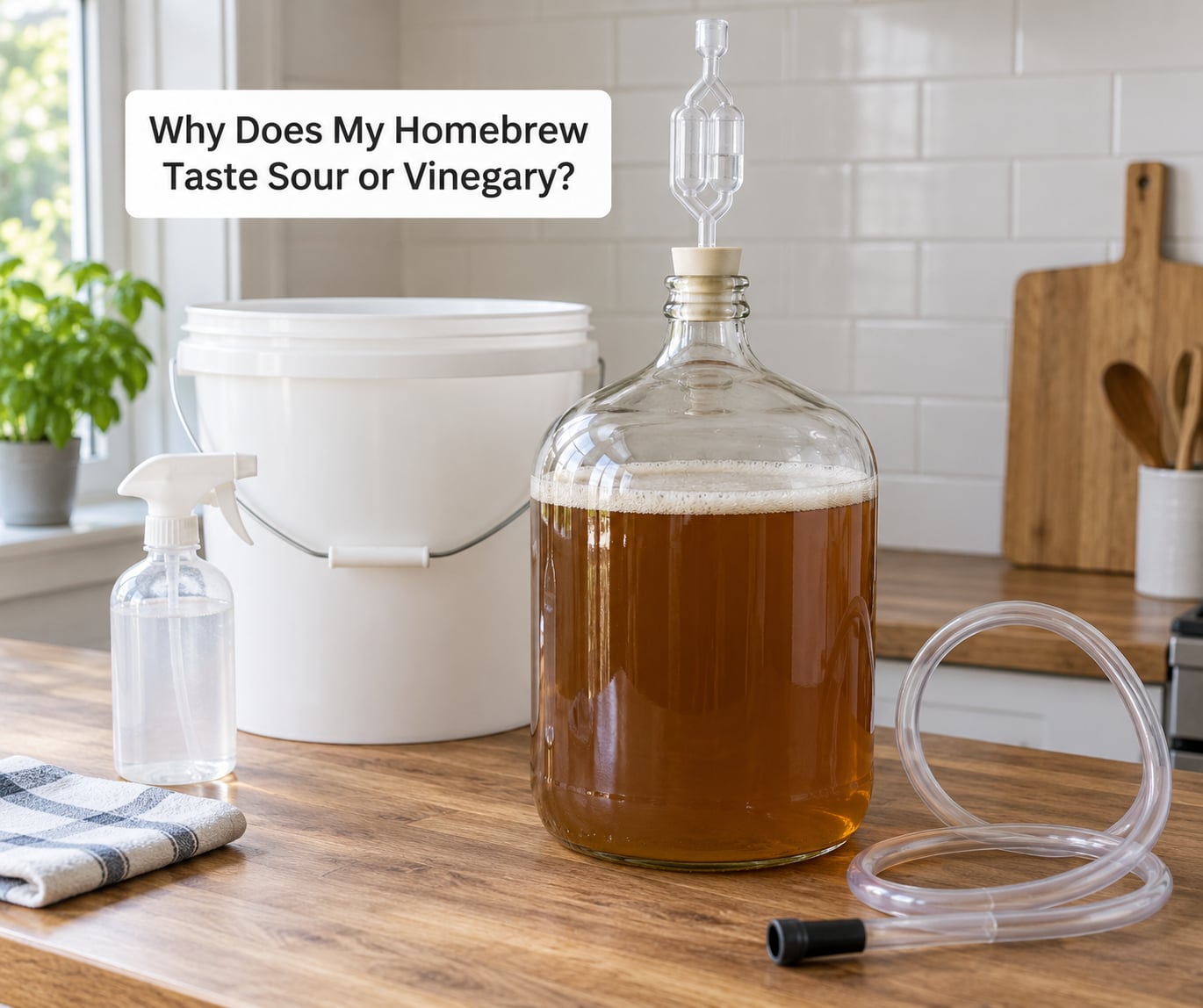 Why Does My Homebrew Taste Sour or Vinegary?