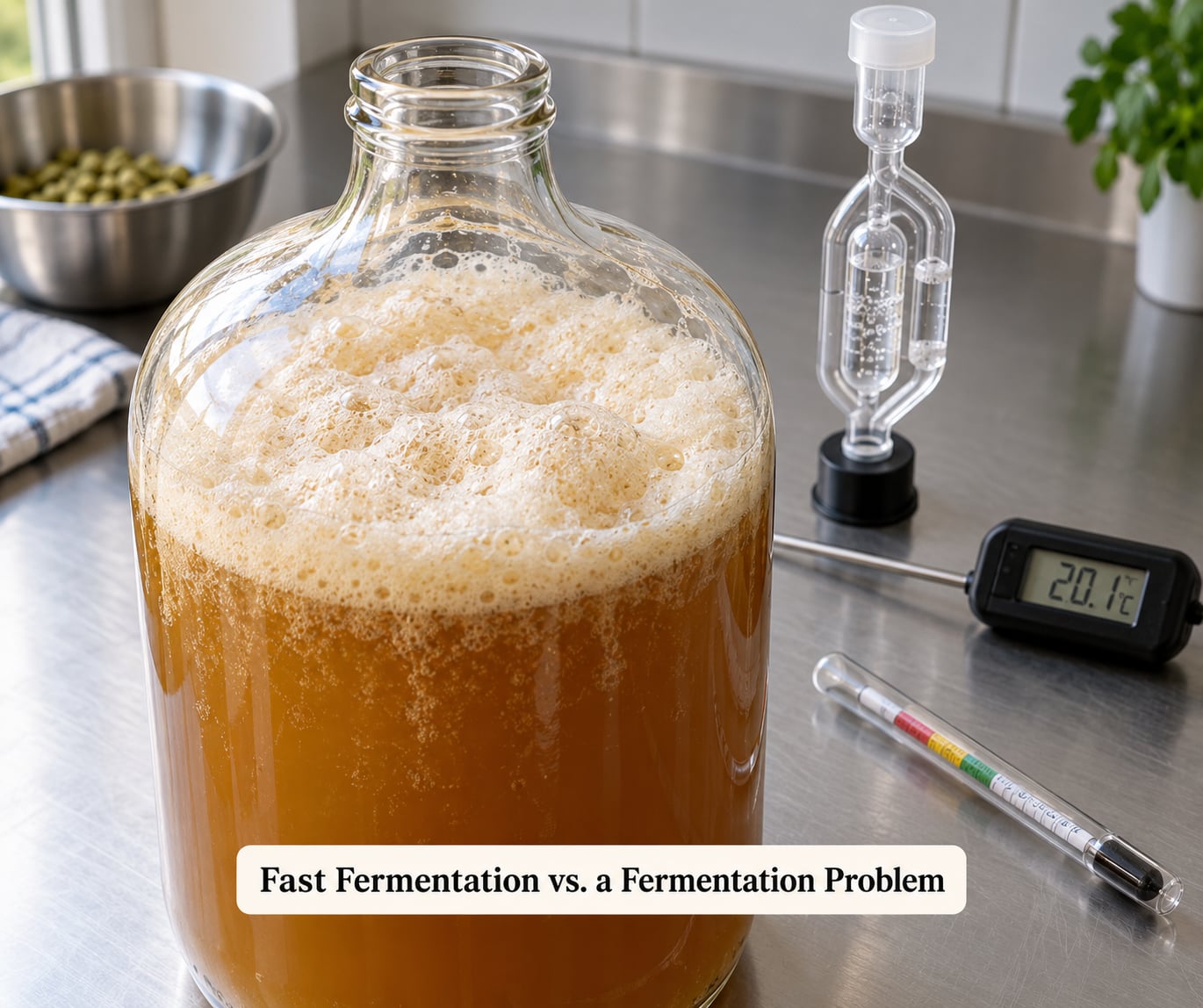 Fast Fermentation vs. a Fermentation Problem