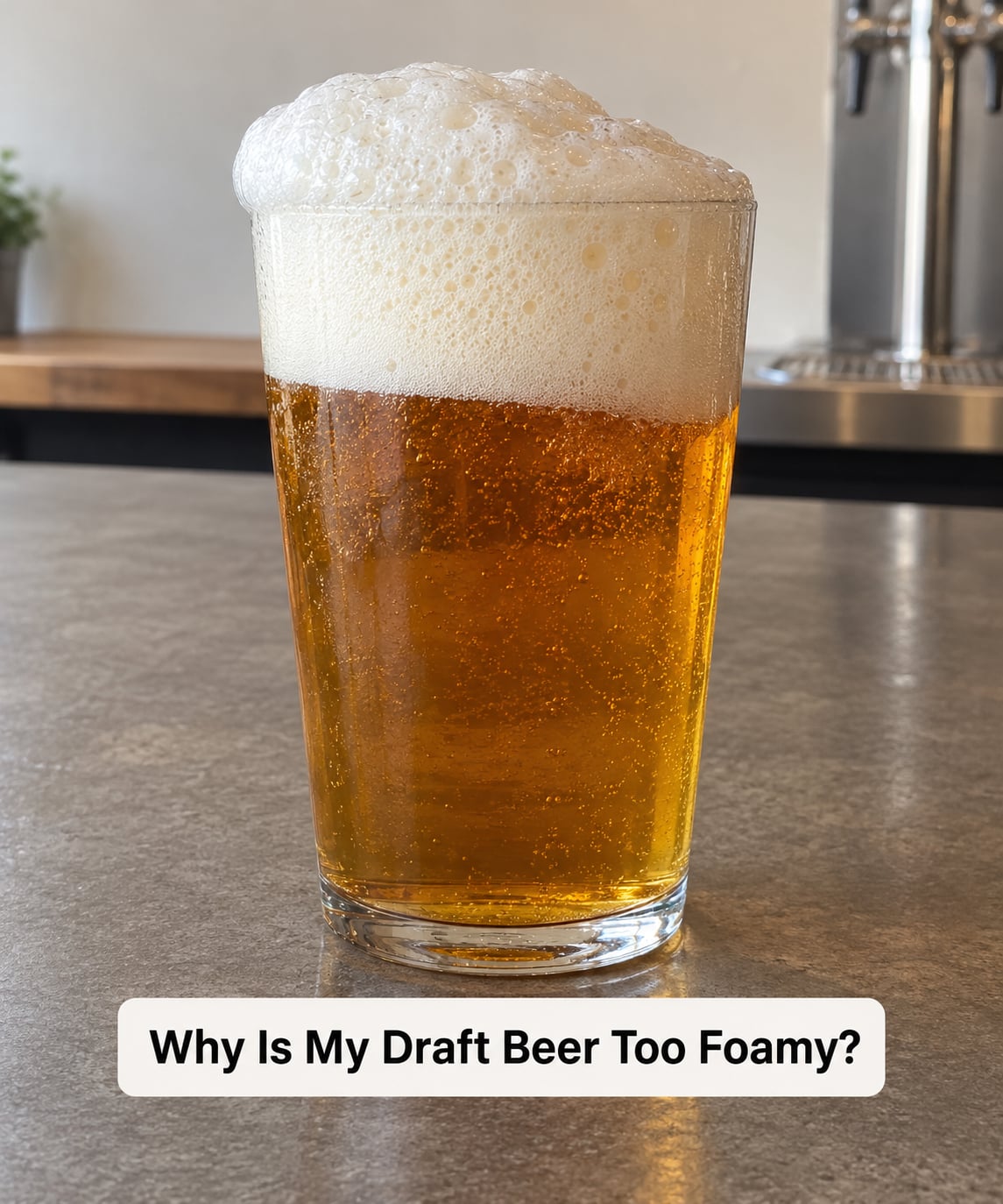 Why Is My Draft Beer Too Foamy?